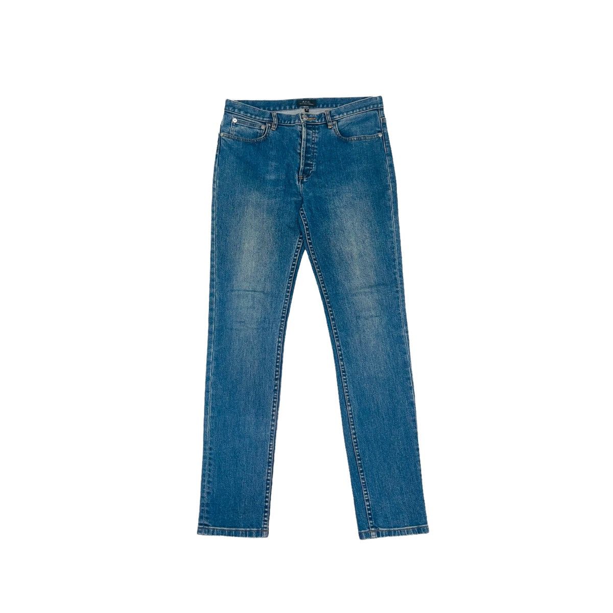 A.P.C. × Japanese Brand APC Straight Cut Denim Jeans Size US 31 - 1 Thumbnail