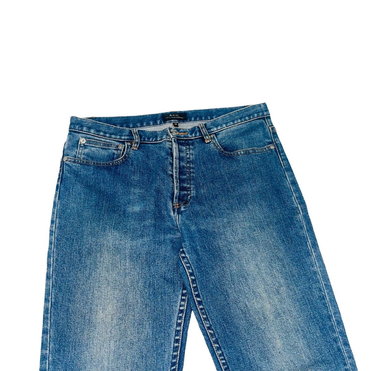 A.P.C. × Japanese Brand APC Straight Cut Denim Jeans Size US 31 - 3 Thumbnail