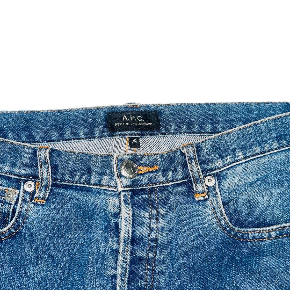 A.P.C. × Japanese Brand APC Straight Cut Denim Jeans Size US 31 - 6 Thumbnail