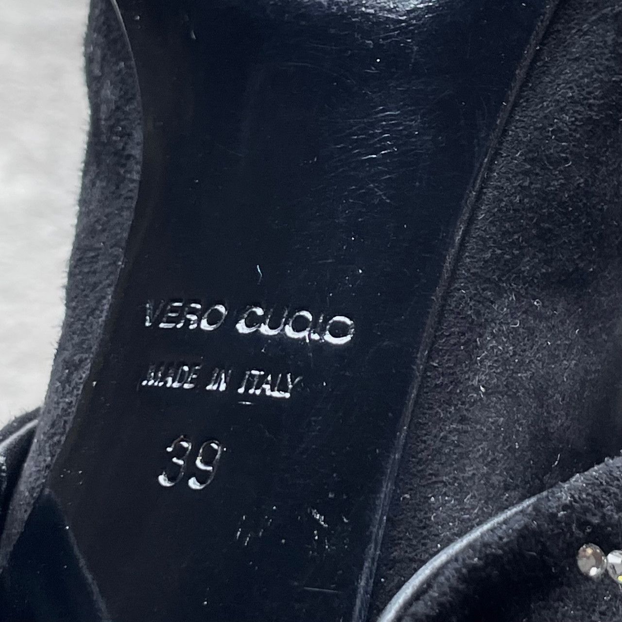Balmain × Giuseppe Zanotti Giuseppe Zanotti x Balmain Suede Boots with Swarovski Size US 9 / IT 39 - 8 Thumbnail