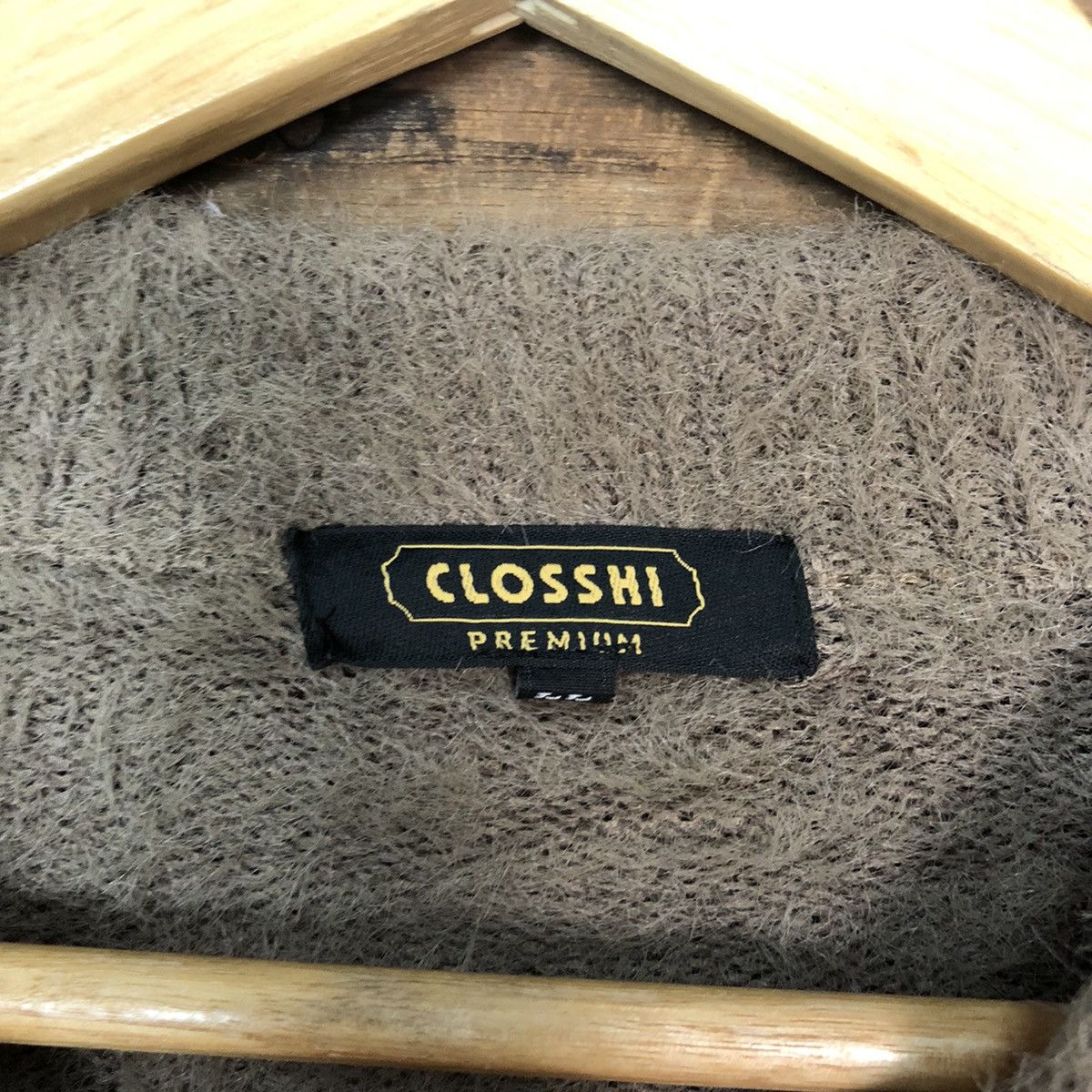 Homespun Knitwear × Japanese Brand Closshi Brown Shag Shaggy Fur Mohair Knitwear #6964 Size M / US 6-8 / IT 42-44 - 7 Thumbnail