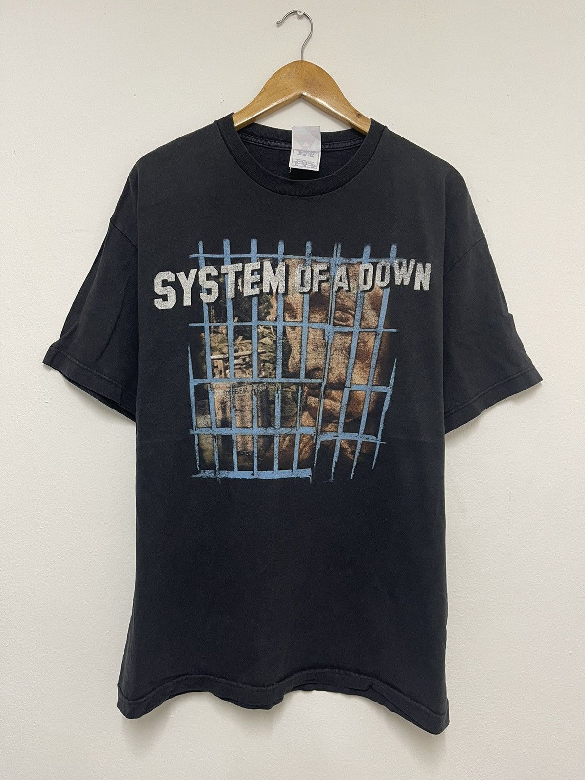 Vintage System of the Down “Prison Song 2001 NuMetal BAND01