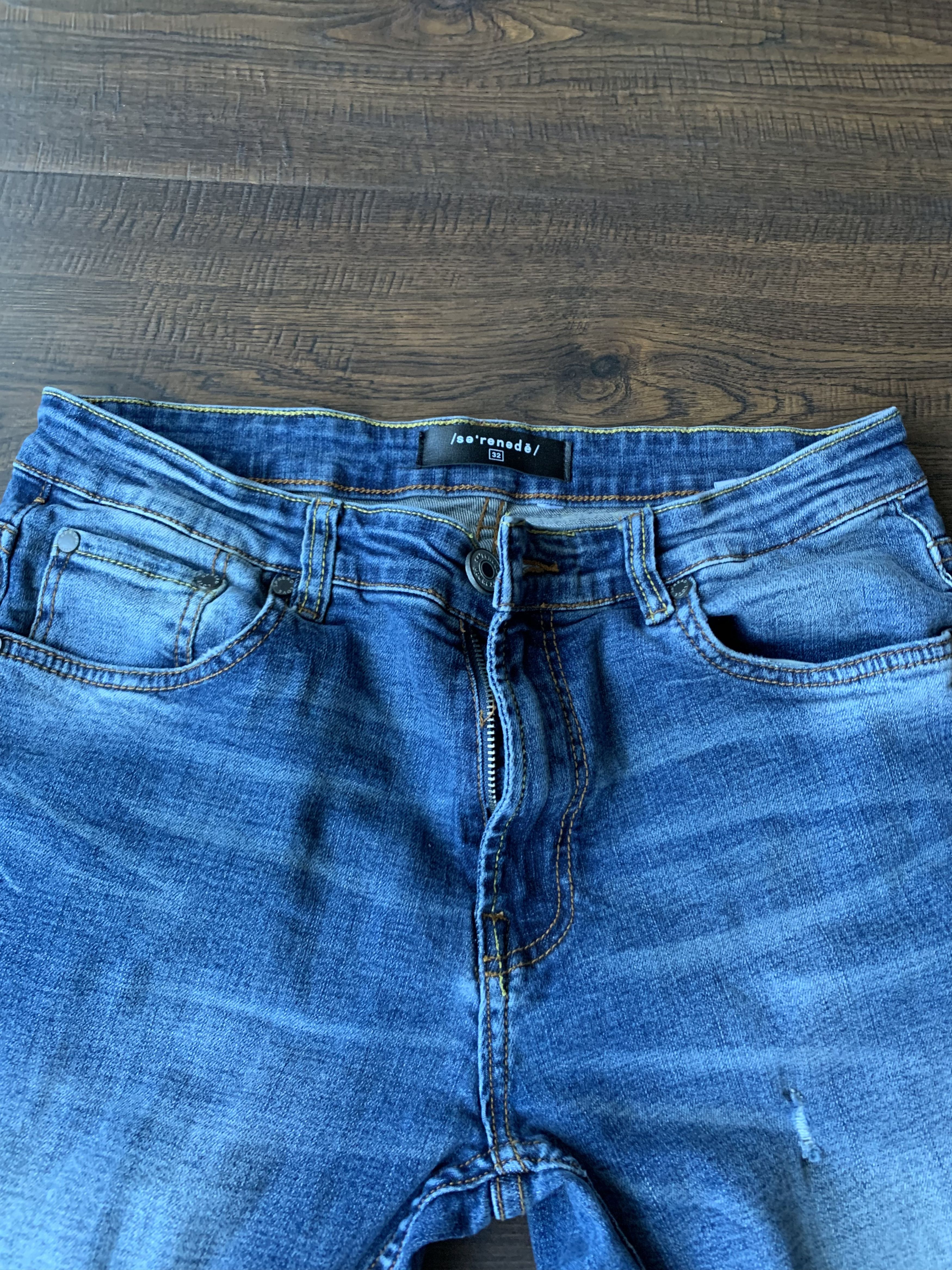 Other Serenede Architect 22 Distressed Jeans Size US 32 / EU 48 - 2 Thumbnail