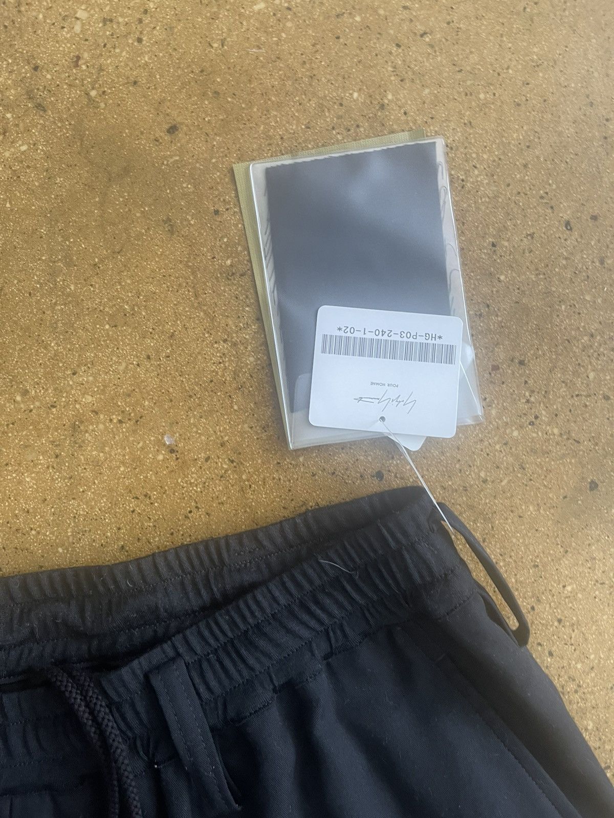 Yohji Yamato Double Rib Pants