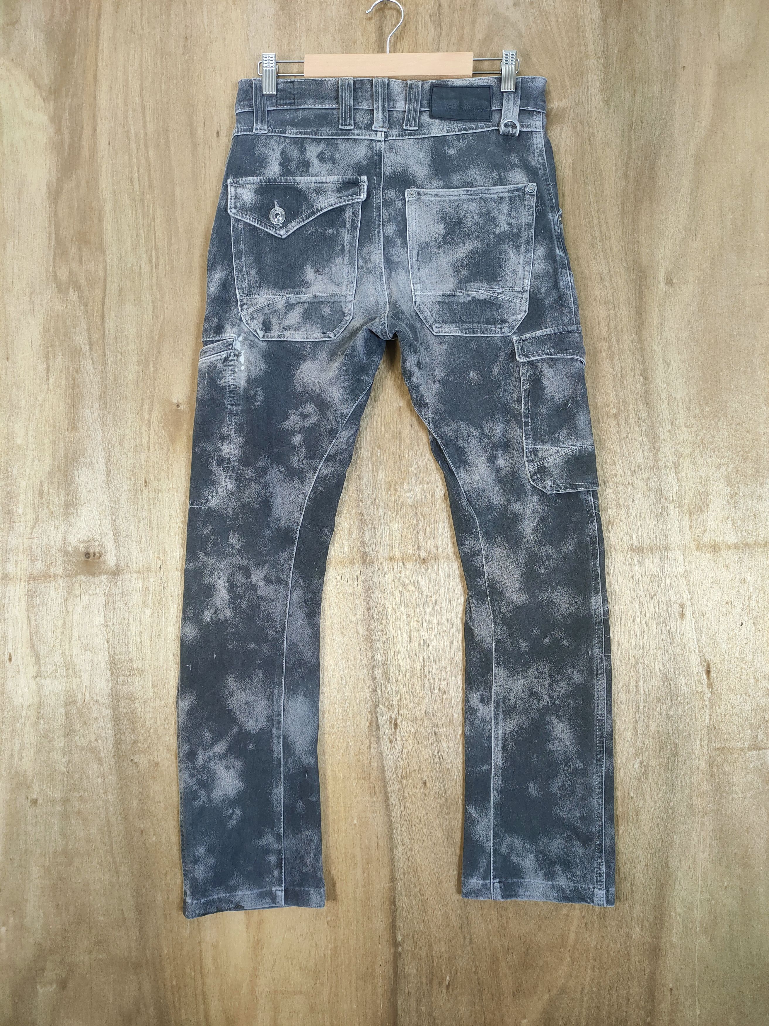 Japanese Brand W30 VINTAGE JAPANESE BLACK FADED CARGO PANTS Size US 30 / EU 46 - 7 Thumbnail