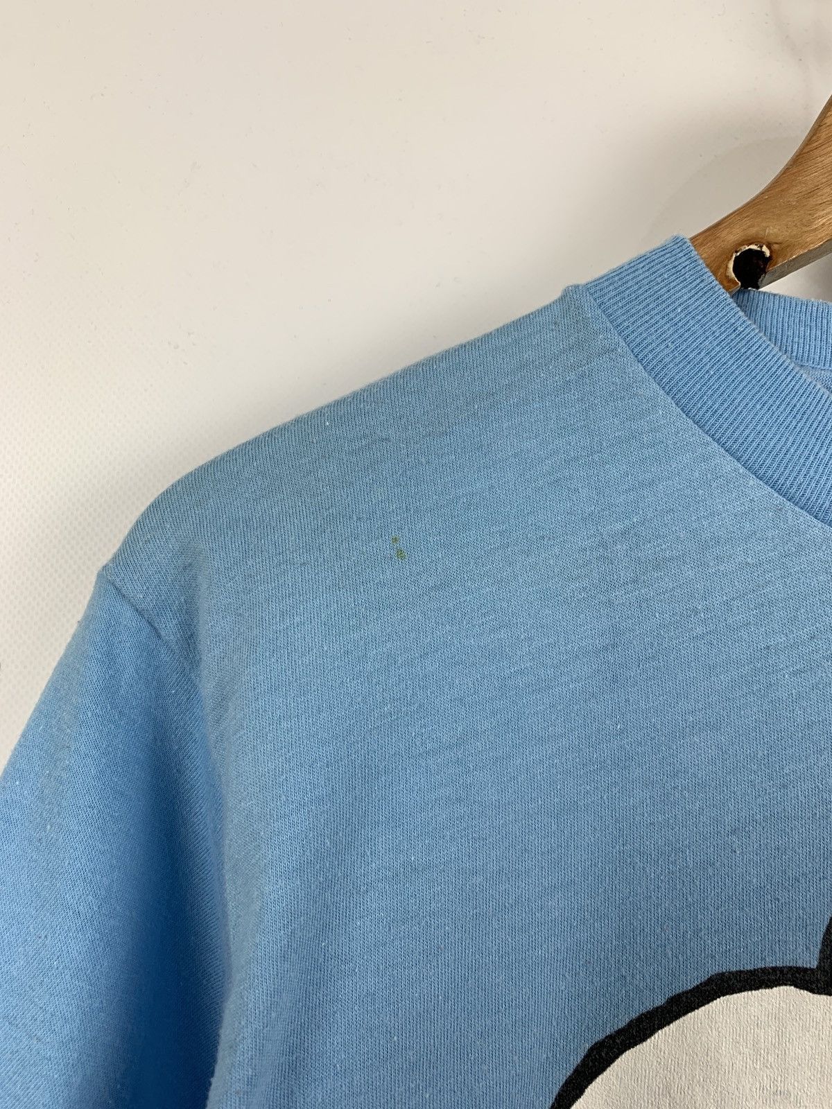 Cartoon Network 70s Vintage Snoopy Peanuts Joe Vice Made In USA Blue T-Shirt Size US M / EU 48-50 / 2 - 16 Thumbnail