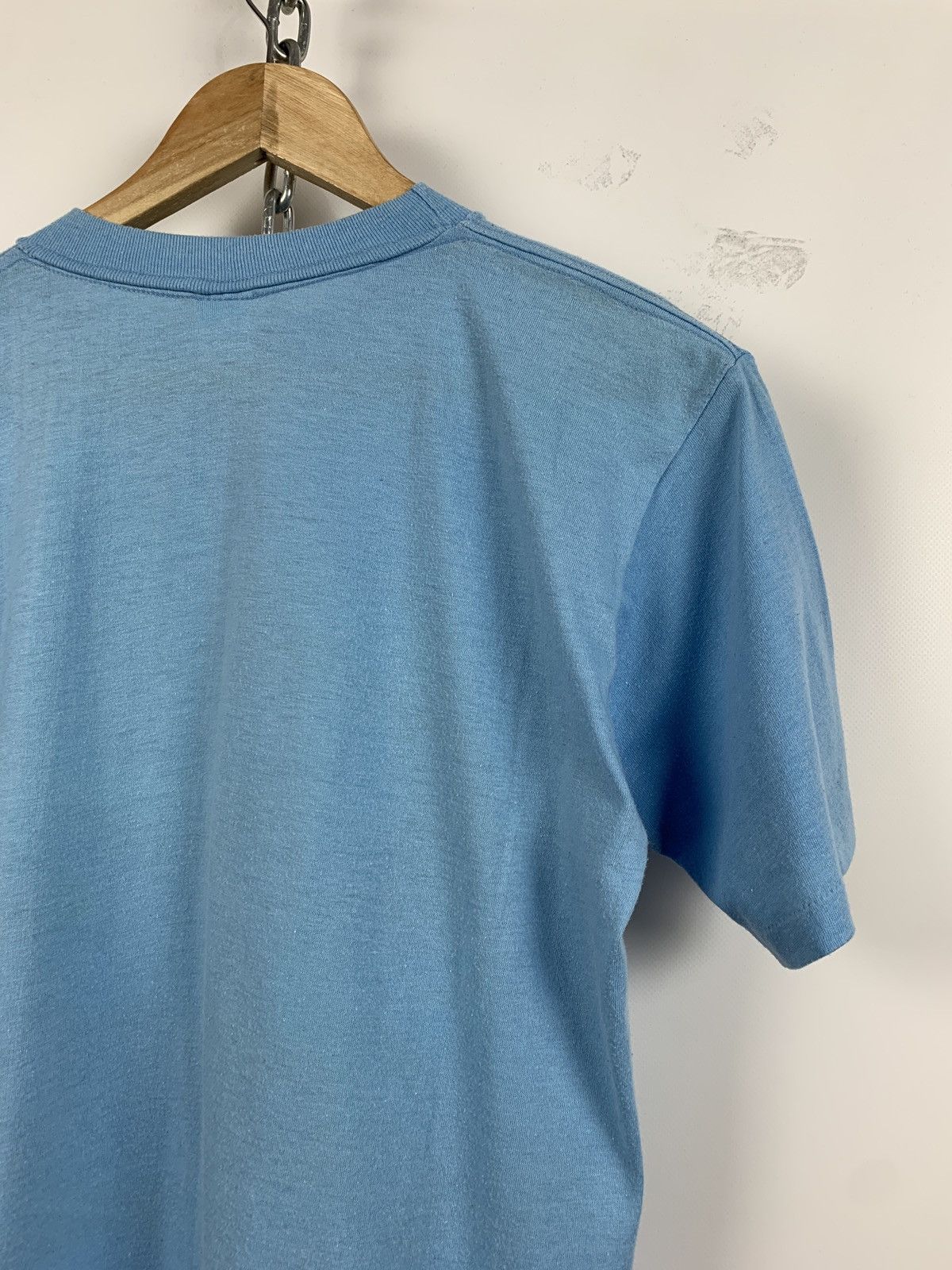 Cartoon Network 70s Vintage Snoopy Peanuts Joe Vice Made In USA Blue T-Shirt Size US M / EU 48-50 / 2 - 11 Thumbnail