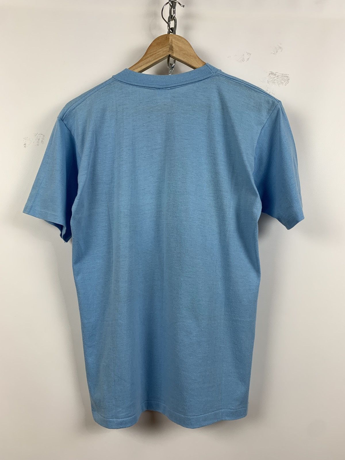 Cartoon Network 70s Vintage Snoopy Peanuts Joe Vice Made In USA Blue T-Shirt Size US M / EU 48-50 / 2 - 9 Thumbnail