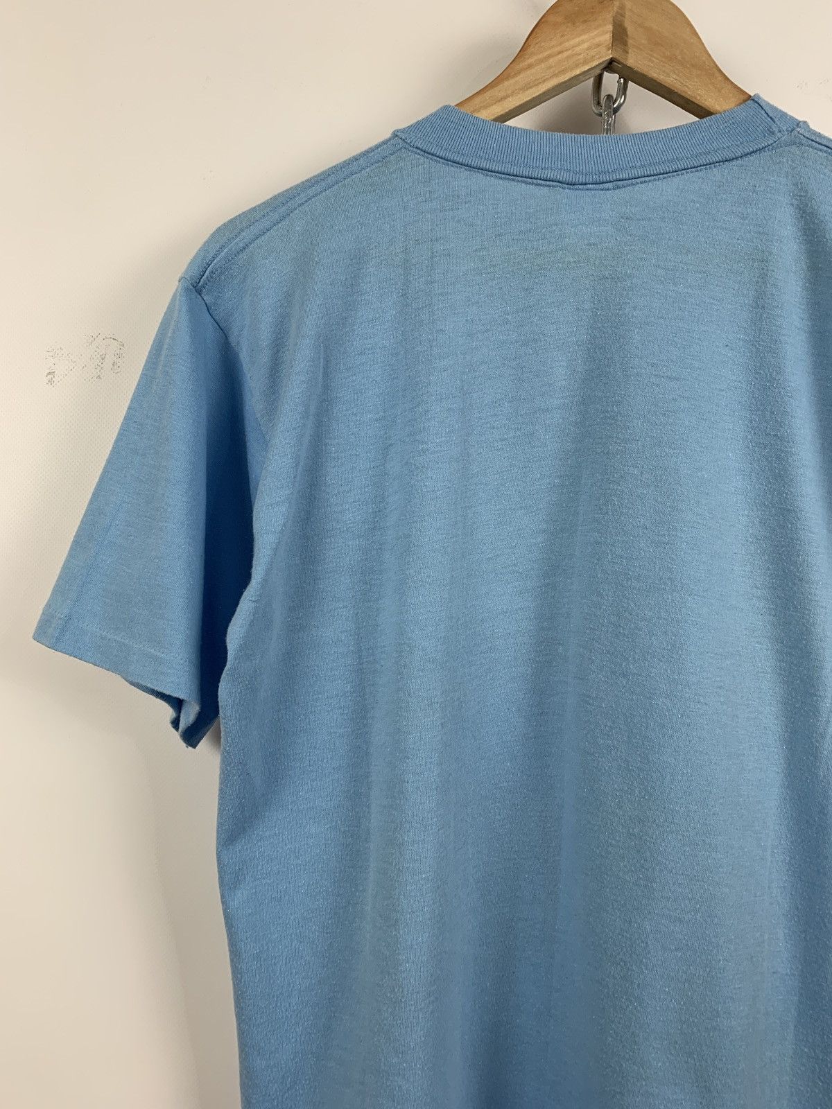 Cartoon Network 70s Vintage Snoopy Peanuts Joe Vice Made In USA Blue T-Shirt Size US M / EU 48-50 / 2 - 10 Thumbnail