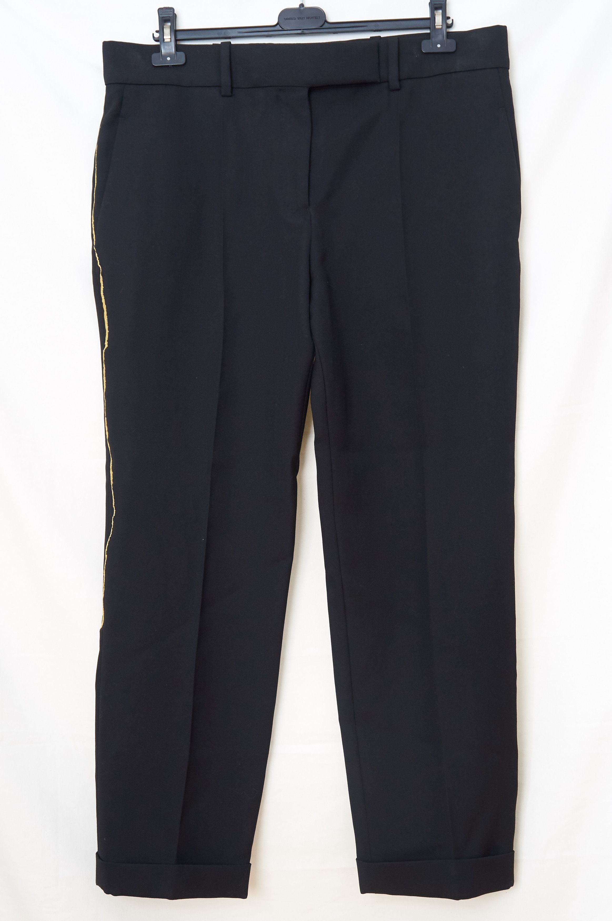 Haider Ackermann AW17 embroidered wool pants Size US 36 / EU 52 - 1 Thumbnail