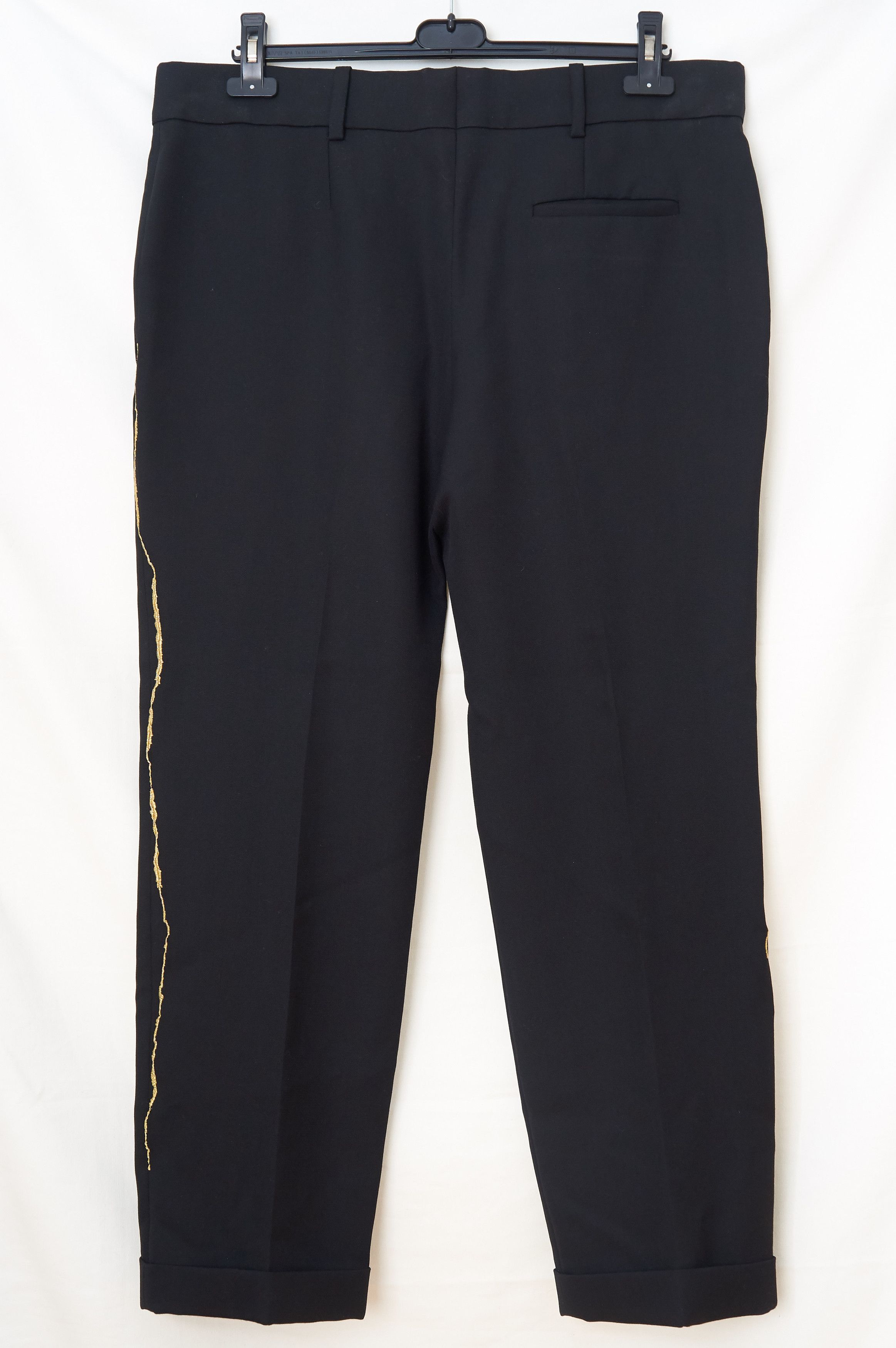 Haider Ackermann AW17 embroidered wool pants Size US 36 / EU 52 - 2 Thumbnail