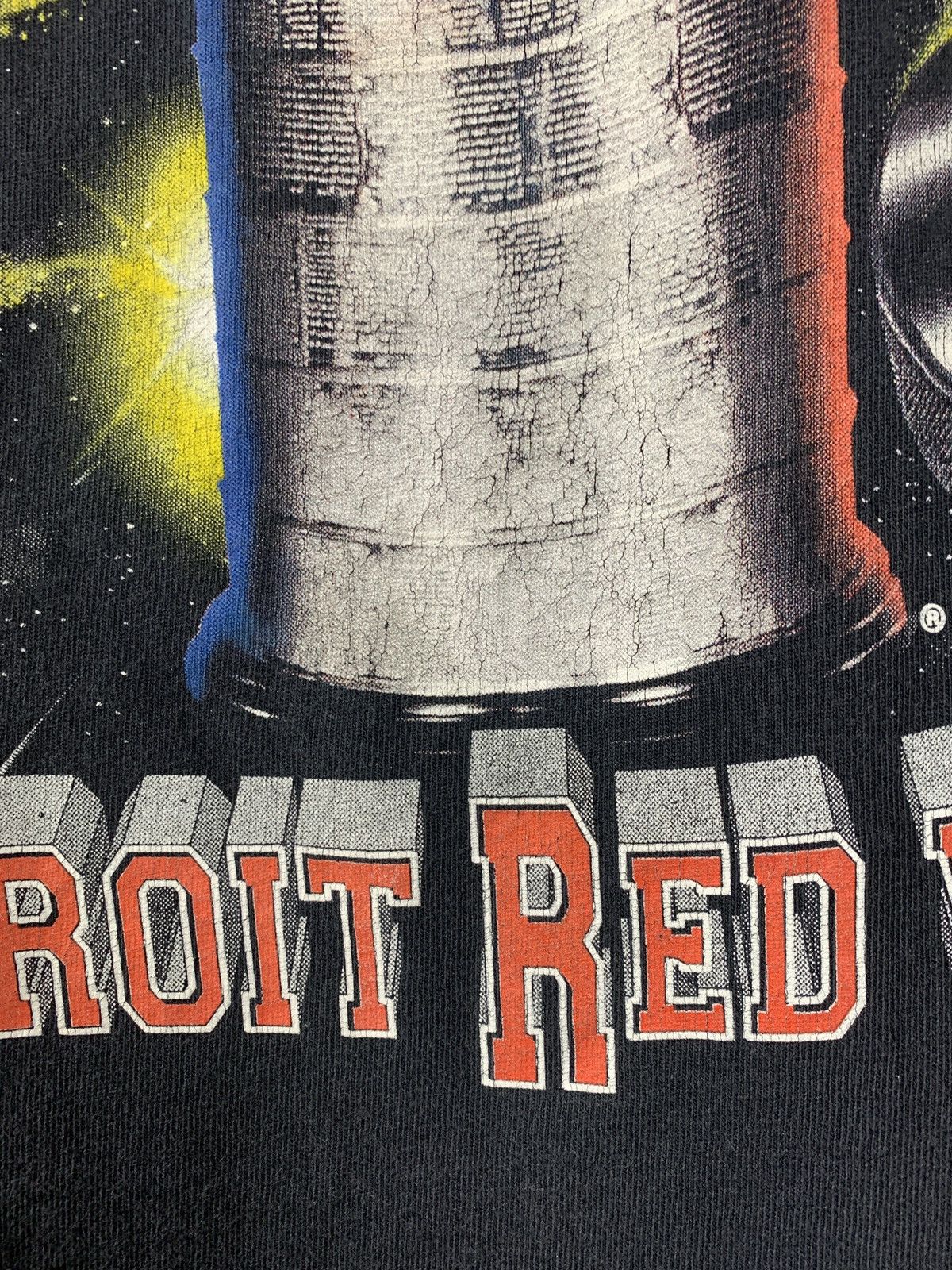 NHL 1998 Vintage Detroit Red Wings Stanley Cup Champs T-Shirt Size US M / EU 48-50 / 2 - 11 Thumbnail
