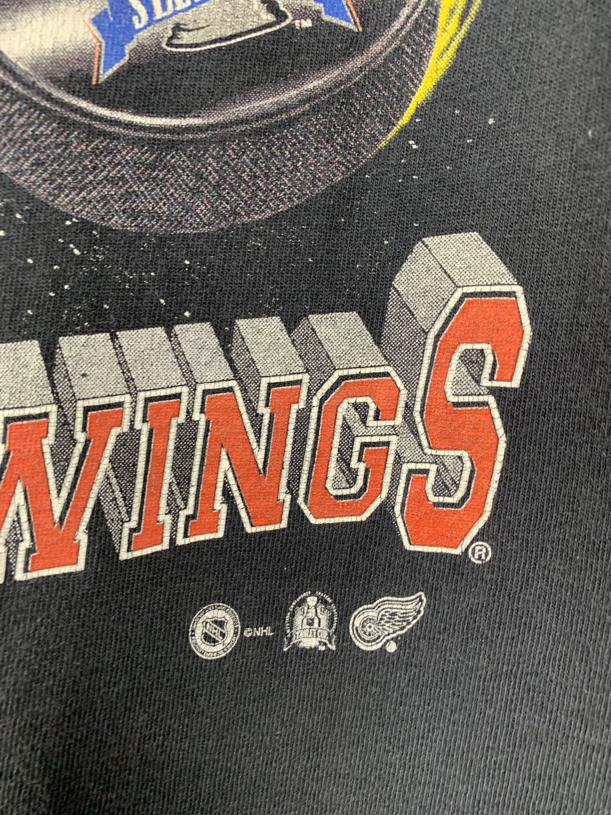 NHL 1998 Vintage Detroit Red Wings Stanley Cup Champs T-Shirt Size US M / EU 48-50 / 2 - 9 Thumbnail