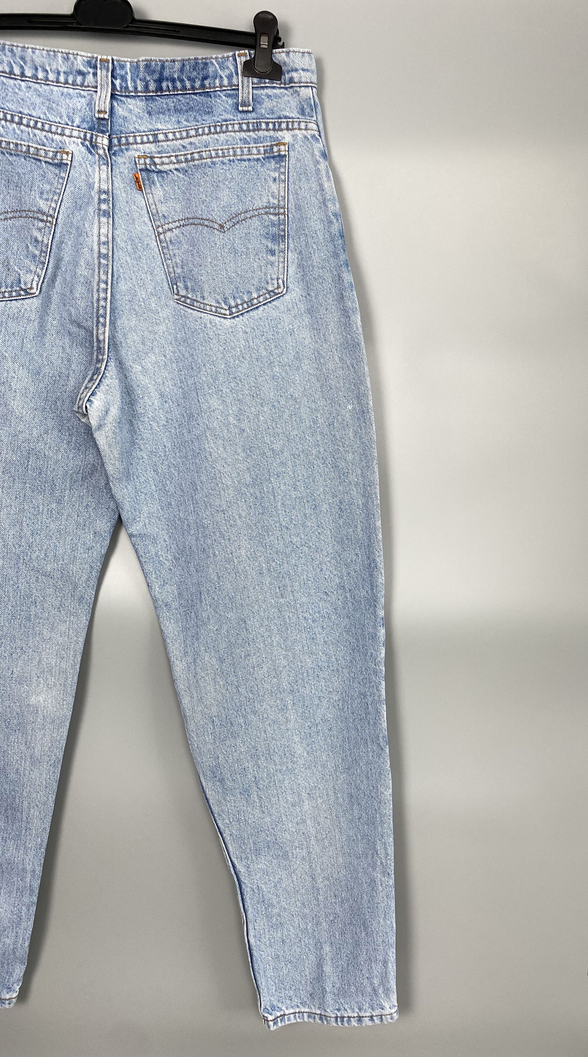 Levi's Vintage LEVIS Made in USA Orange TAB Denim Jeans W36 L32 Size US 36 / EU 52 - 9 Thumbnail