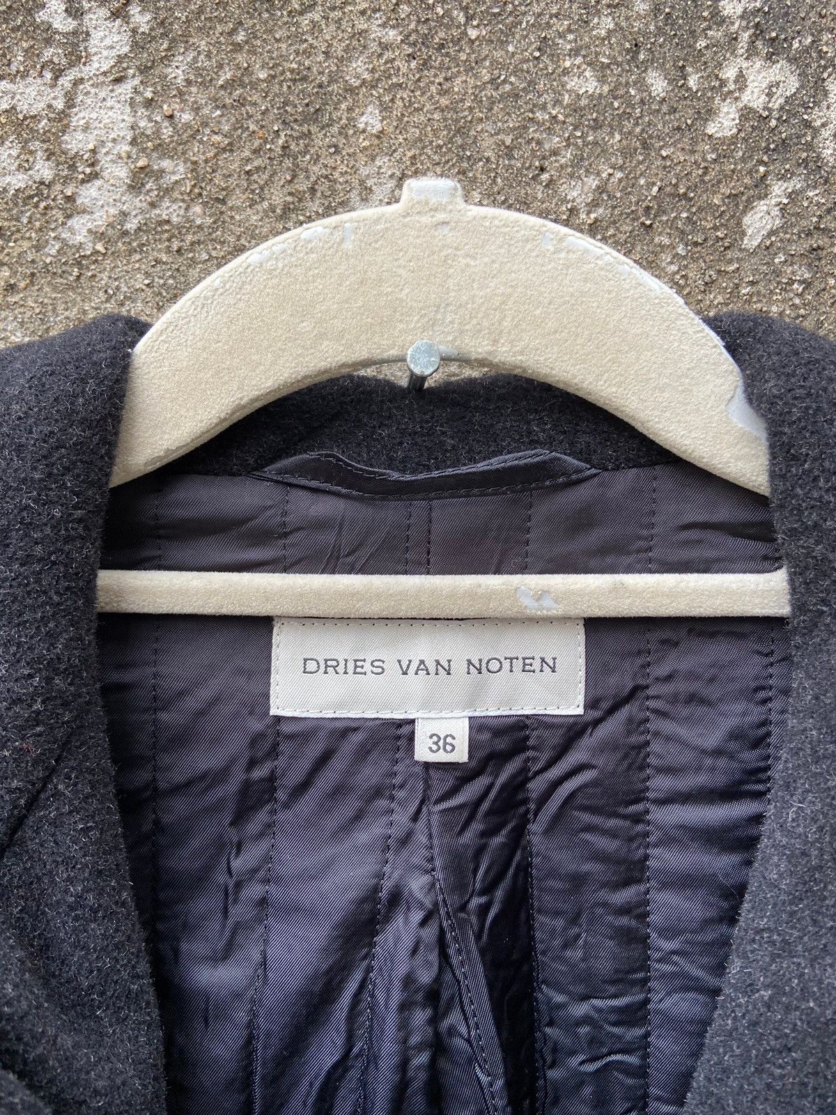 Dries Van Noten Wool Long Coat