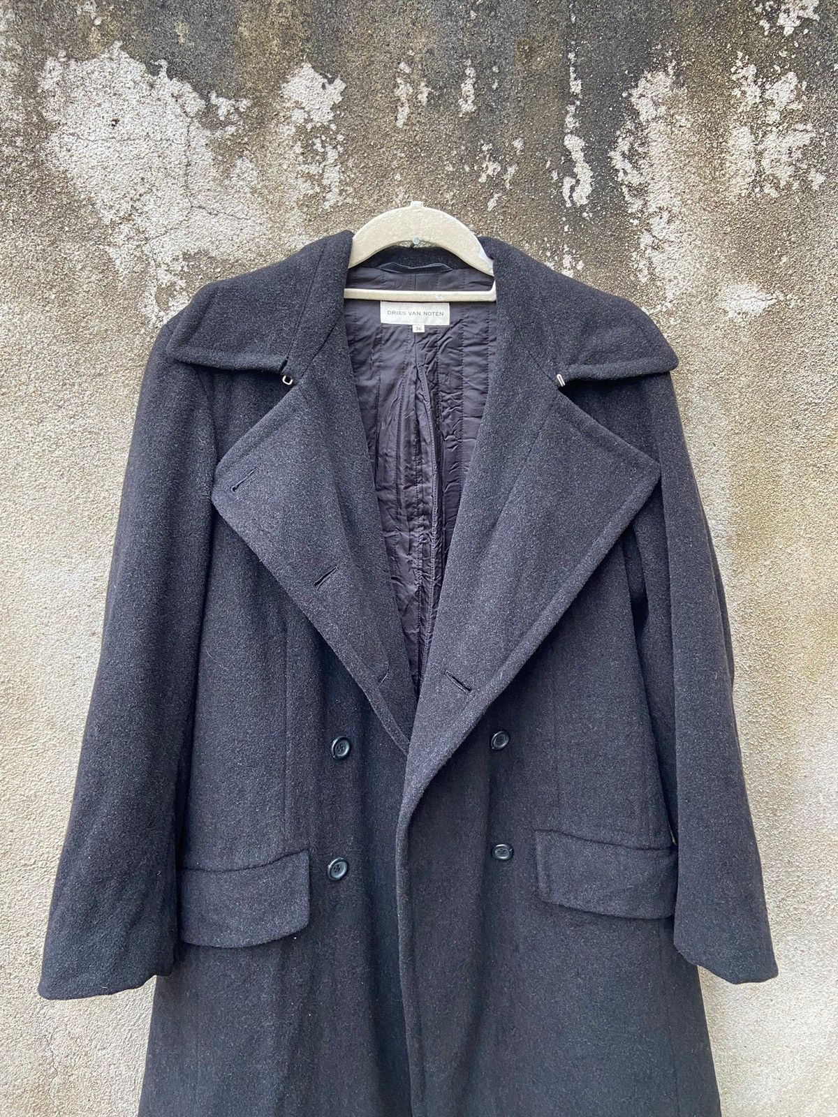 Dries Van Noten Wool Long Coat