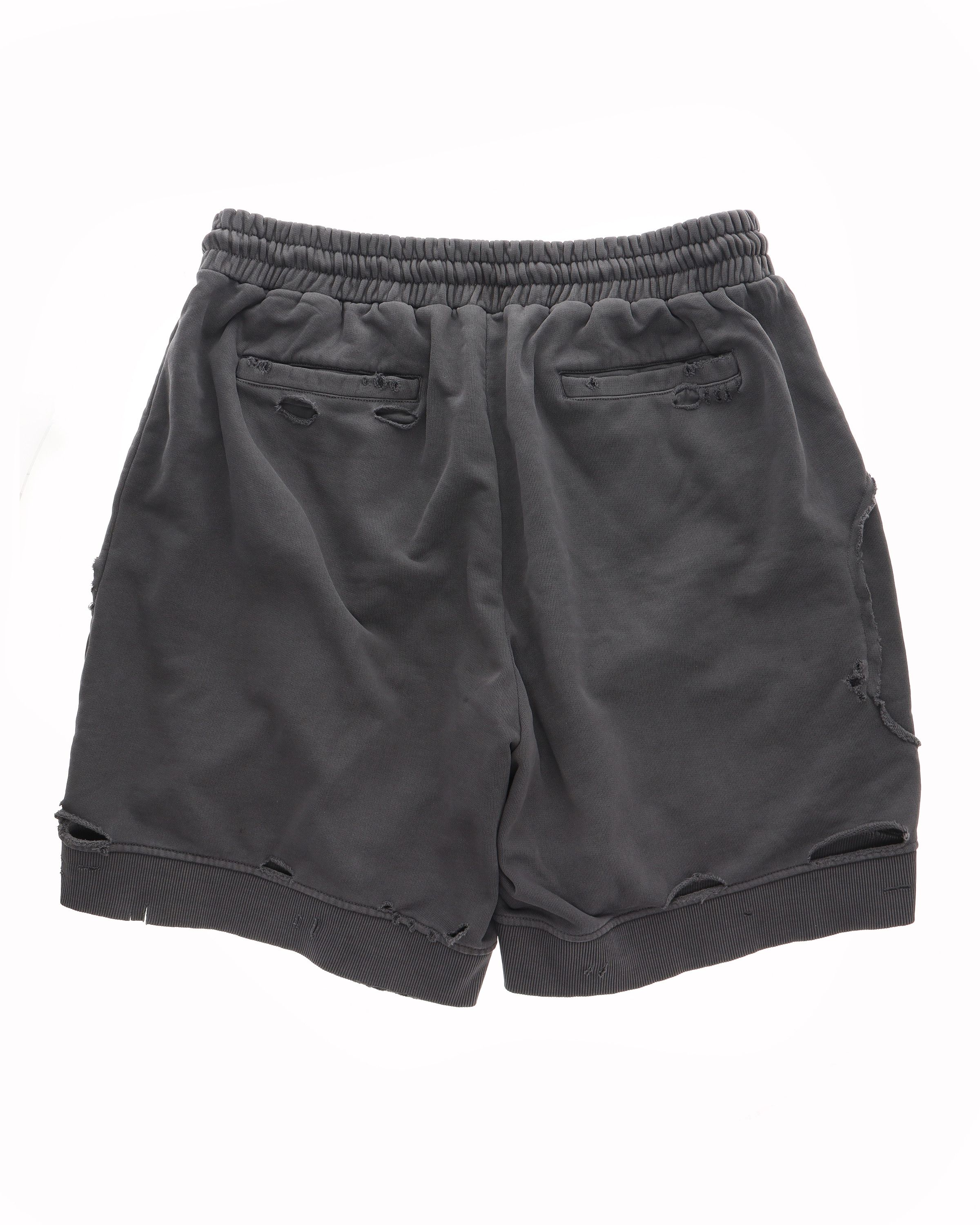 C2H4 C2H4 Distressed Sweat Shorts Size US 38 / EU 54 - 2 Thumbnail