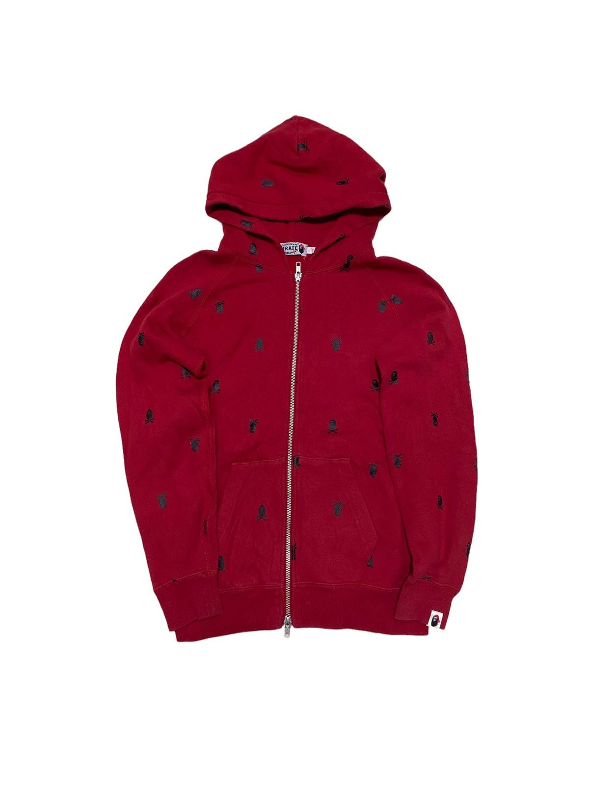 Bape A Pirate Bathing Ape Bapesta Logo Zipper Hoodie Size US XS / EU 42 / 0 - 2 Thumbnail