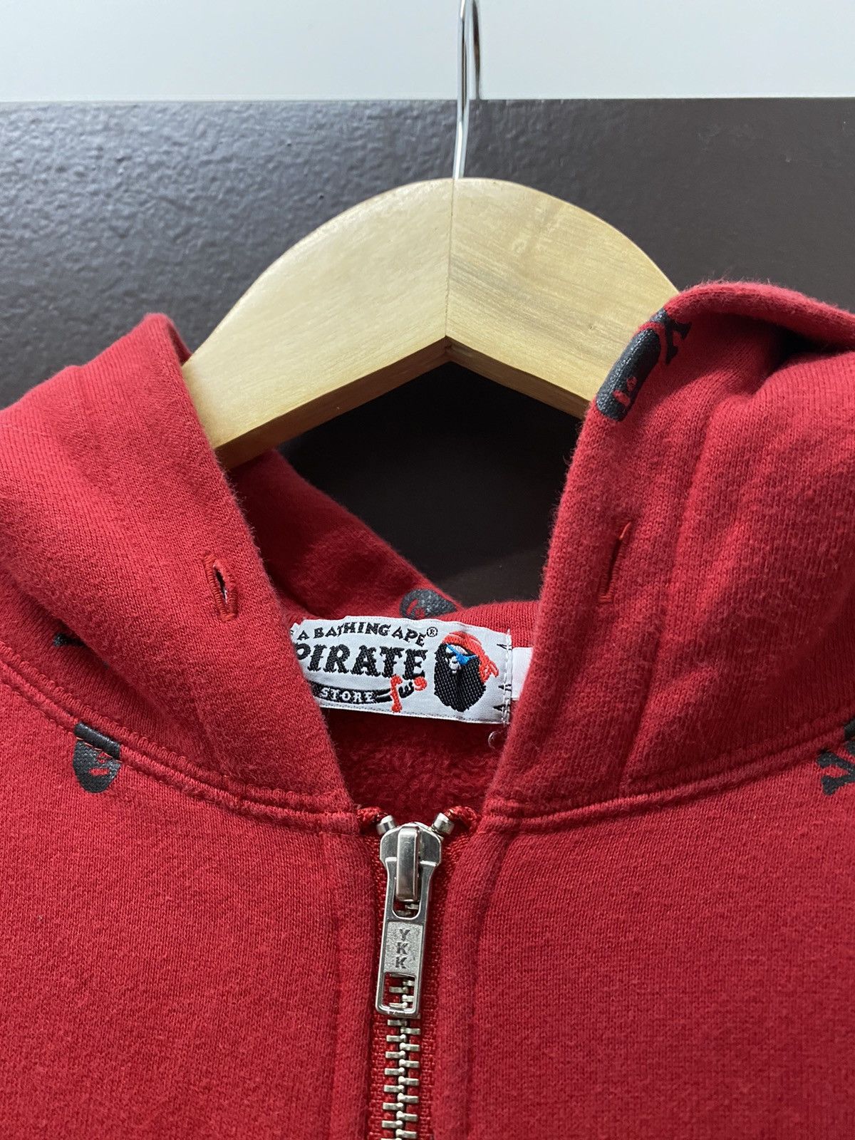 Bape A Pirate Bathing Ape Bapesta Logo Zipper Hoodie Size US XS / EU 42 / 0 - 13 Thumbnail