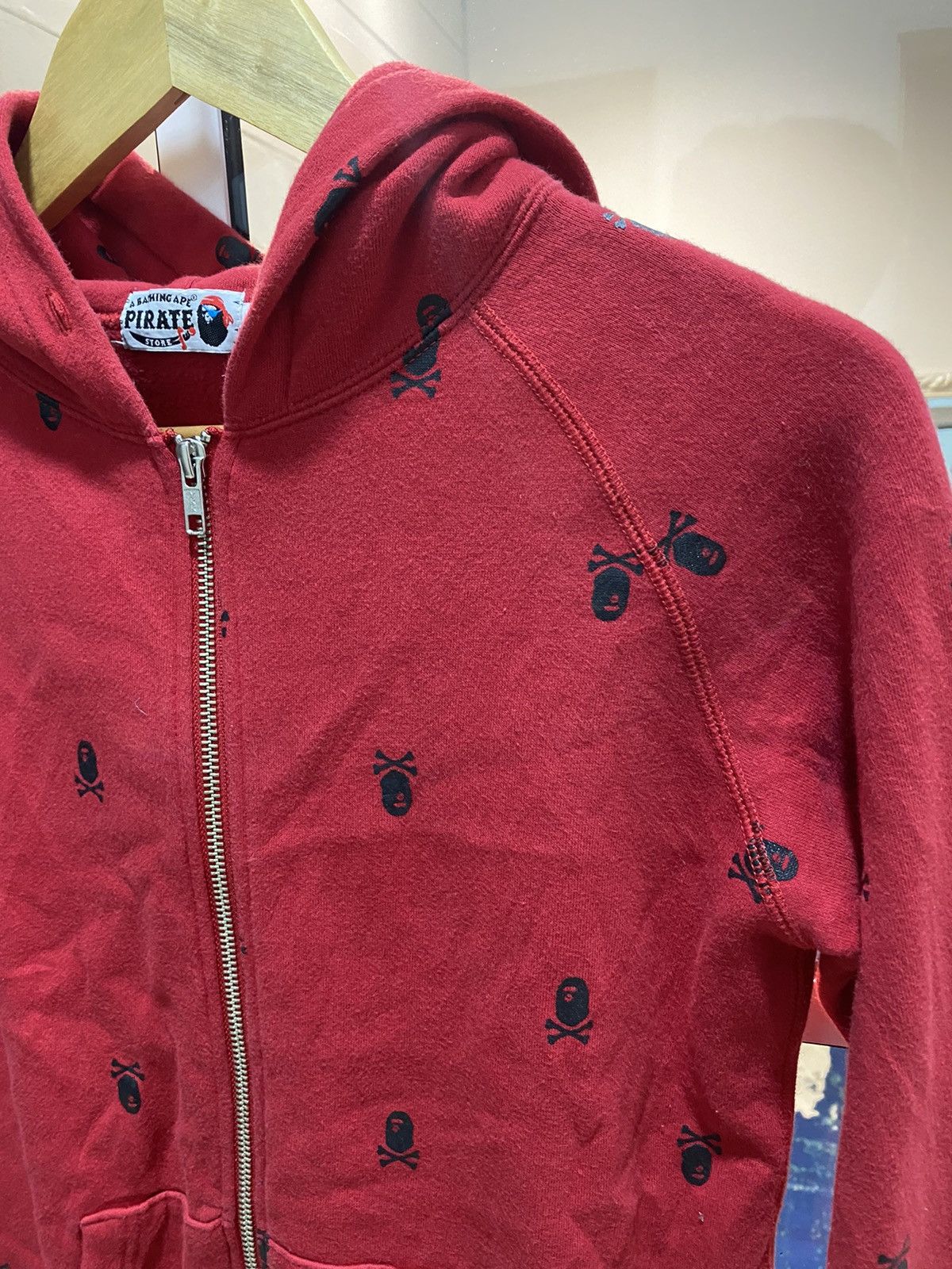 Bape A Pirate Bathing Ape Bapesta Logo Zipper Hoodie Size US XS / EU 42 / 0 - 3 Thumbnail