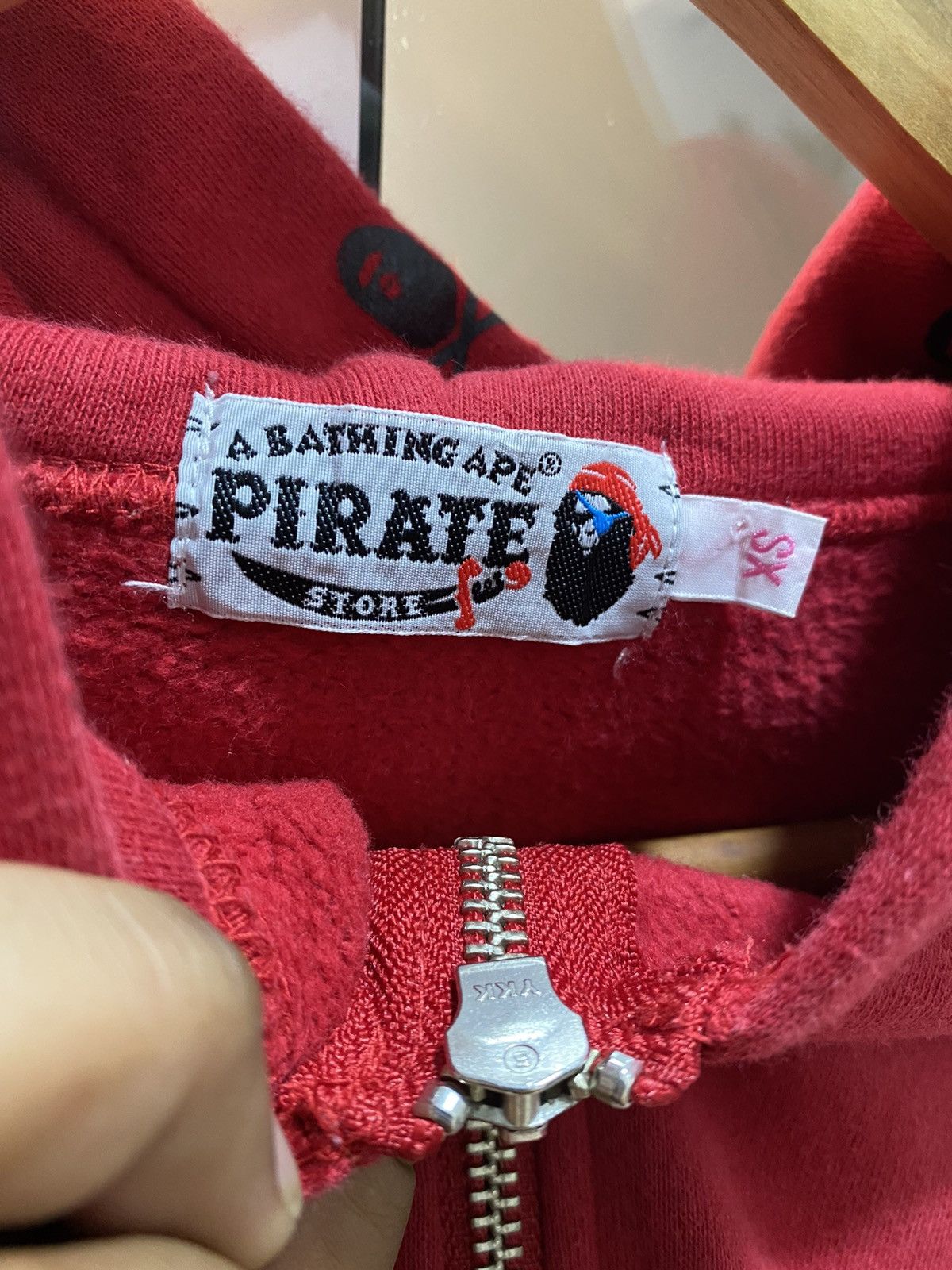 Bape A Pirate Bathing Ape Bapesta Logo Zipper Hoodie Size US XS / EU 42 / 0 - 10 Thumbnail