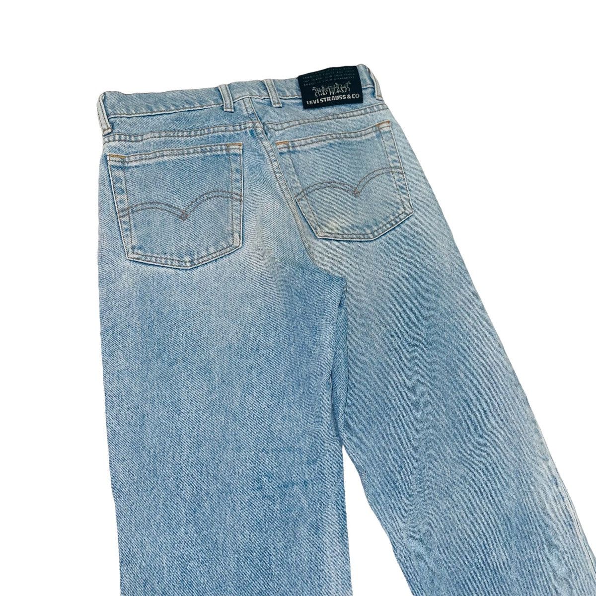 Levi's × Vintage Vintage Levi's Straight Cut Denim Jeans Size US 27 - 5 Thumbnail