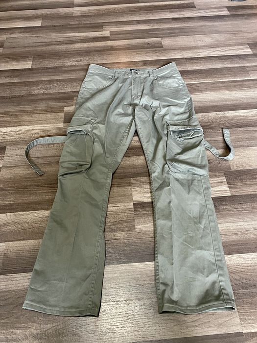 Uniform Studios Uniform Studios Strapped Cargos Deep Olive Grailed