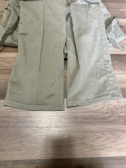 Uniform Studios Uniform Studios Strapped Cargos Deep Olive Grailed