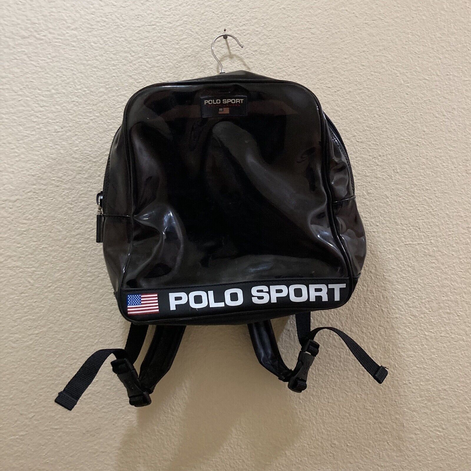 Polo Ralph Lauren Vintage Polo Sport Ralph Lauren Clear Vinyl Backpack
