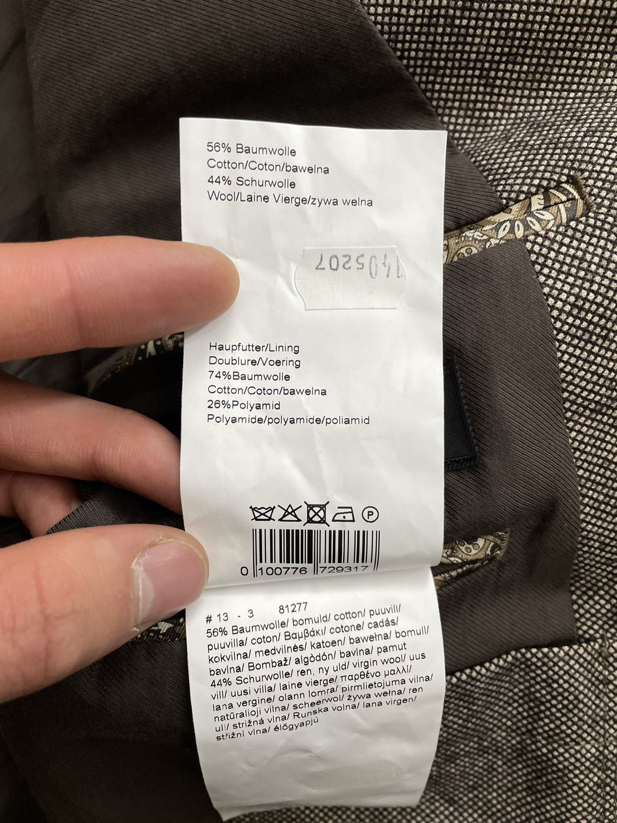 Other CARL GROSS Wool Blazer jacket size 42R / 52 Size 42R - 6 Thumbnail