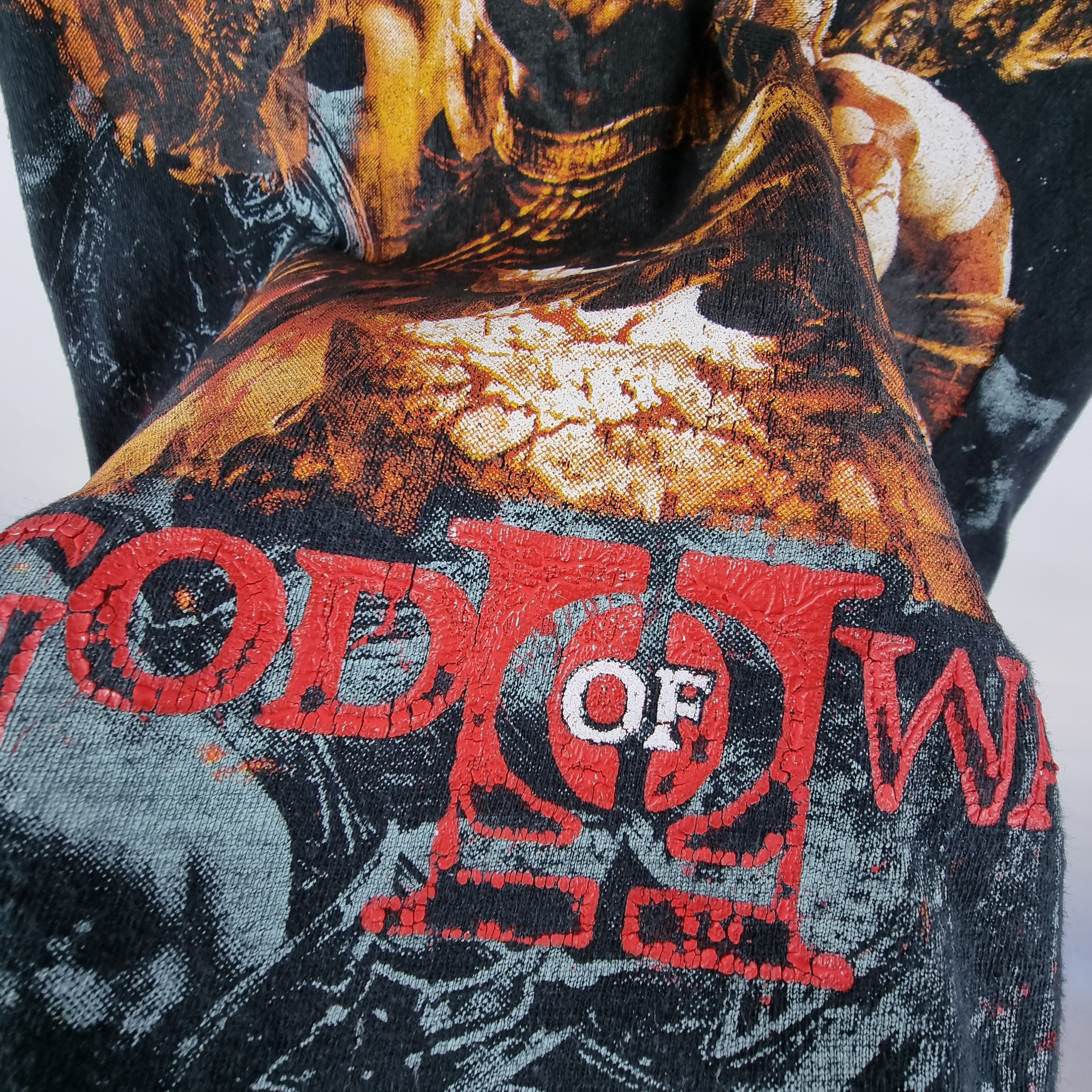 Playstation Vintage God Of War t shirt Kratos like Resident Evil Size US S / EU 44-46 / 1 - 4 Thumbnail
