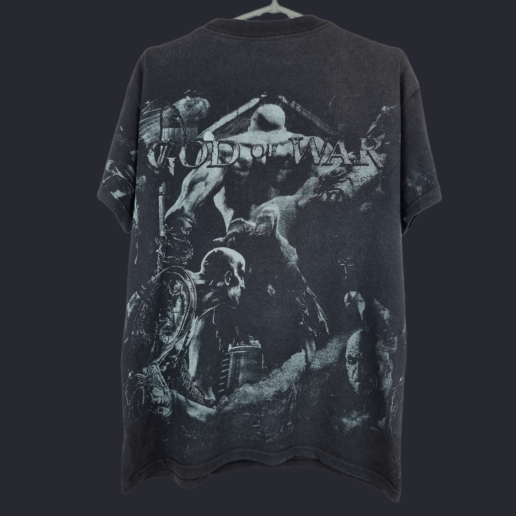 Playstation Vintage God Of War t shirt Kratos like Resident Evil Size US S / EU 44-46 / 1 - 7 Thumbnail