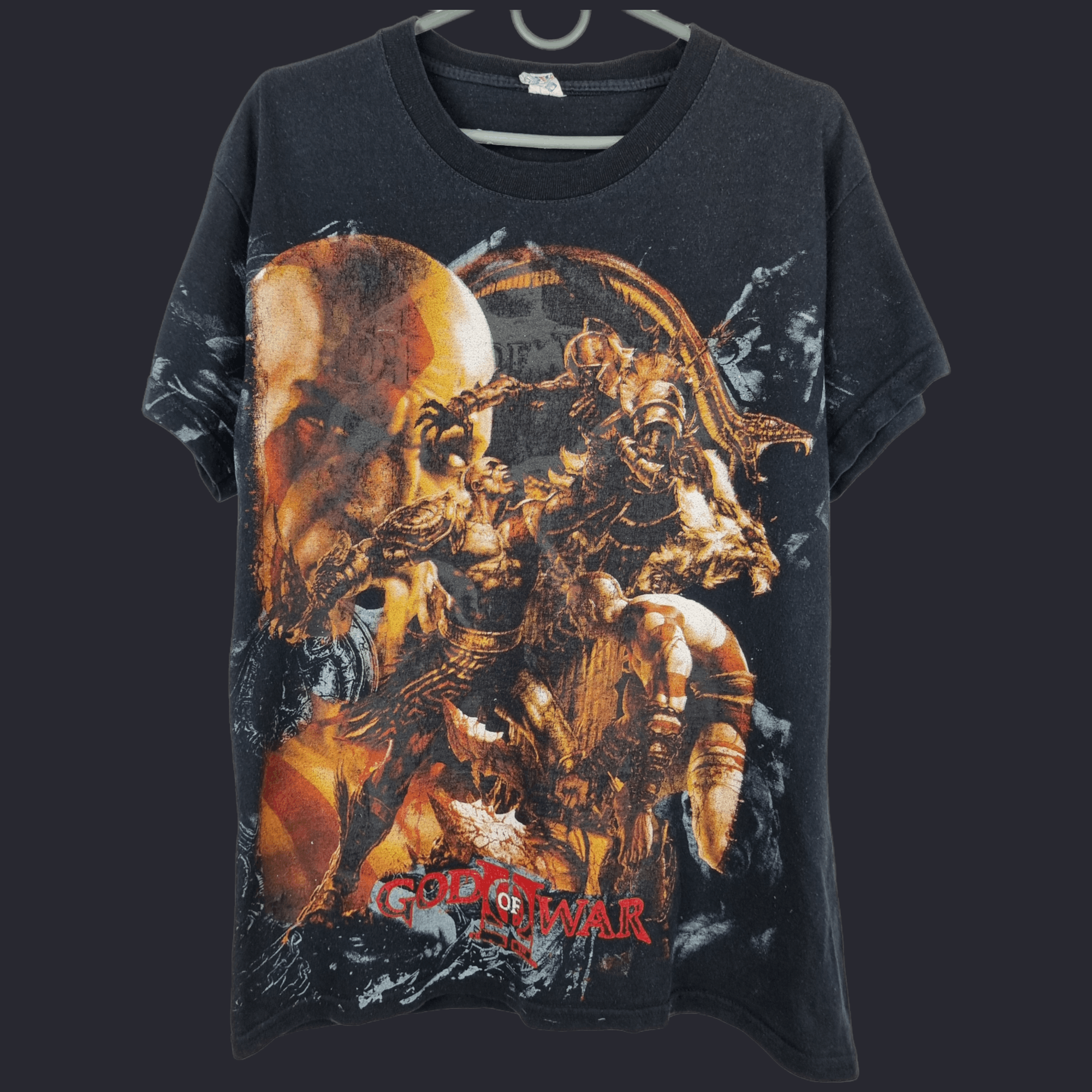 Playstation Vintage God Of War t shirt Kratos like Resident Evil Size US S / EU 44-46 / 1 - 1 Thumbnail