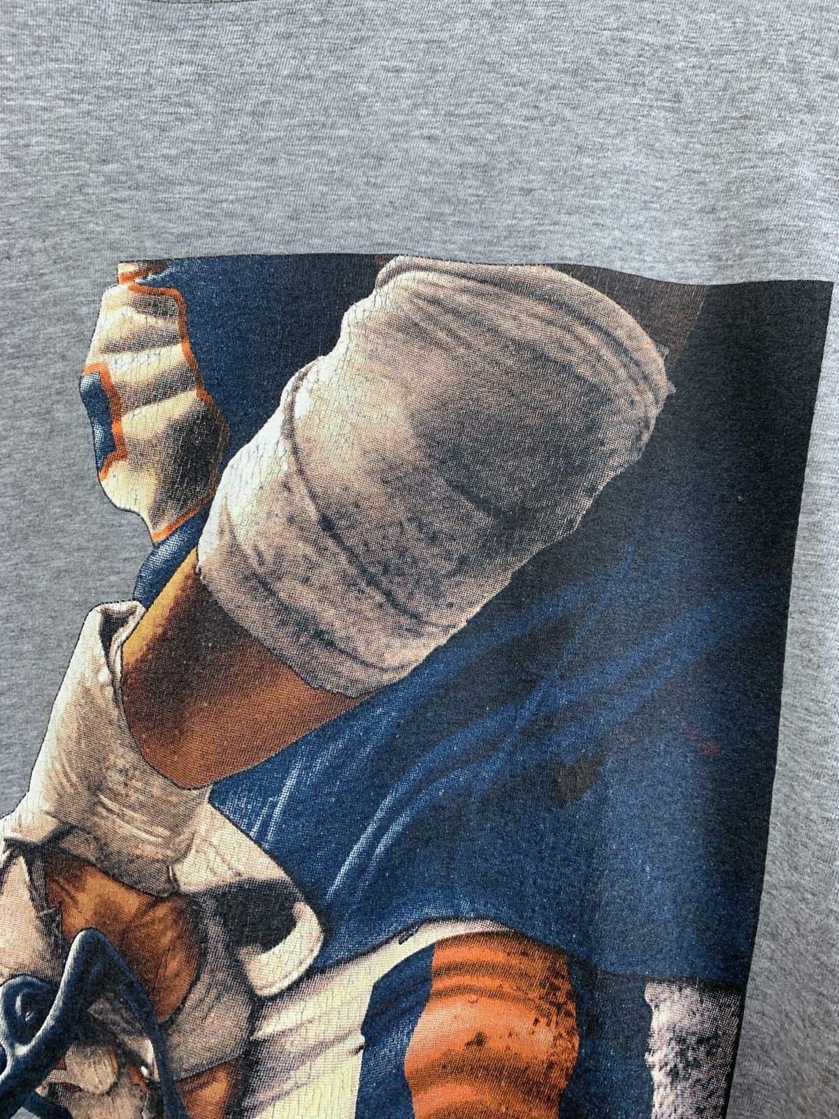 NFL 1996 Vintage Chicago Bears Nutmeg Mills Grey T-Shirt Size US XL / EU 56 / 4 - 6 Thumbnail