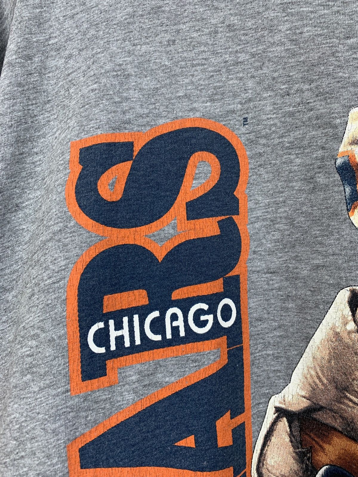 NFL 1996 Vintage Chicago Bears Nutmeg Mills Grey T-Shirt Size US XL / EU 56 / 4 - 7 Thumbnail