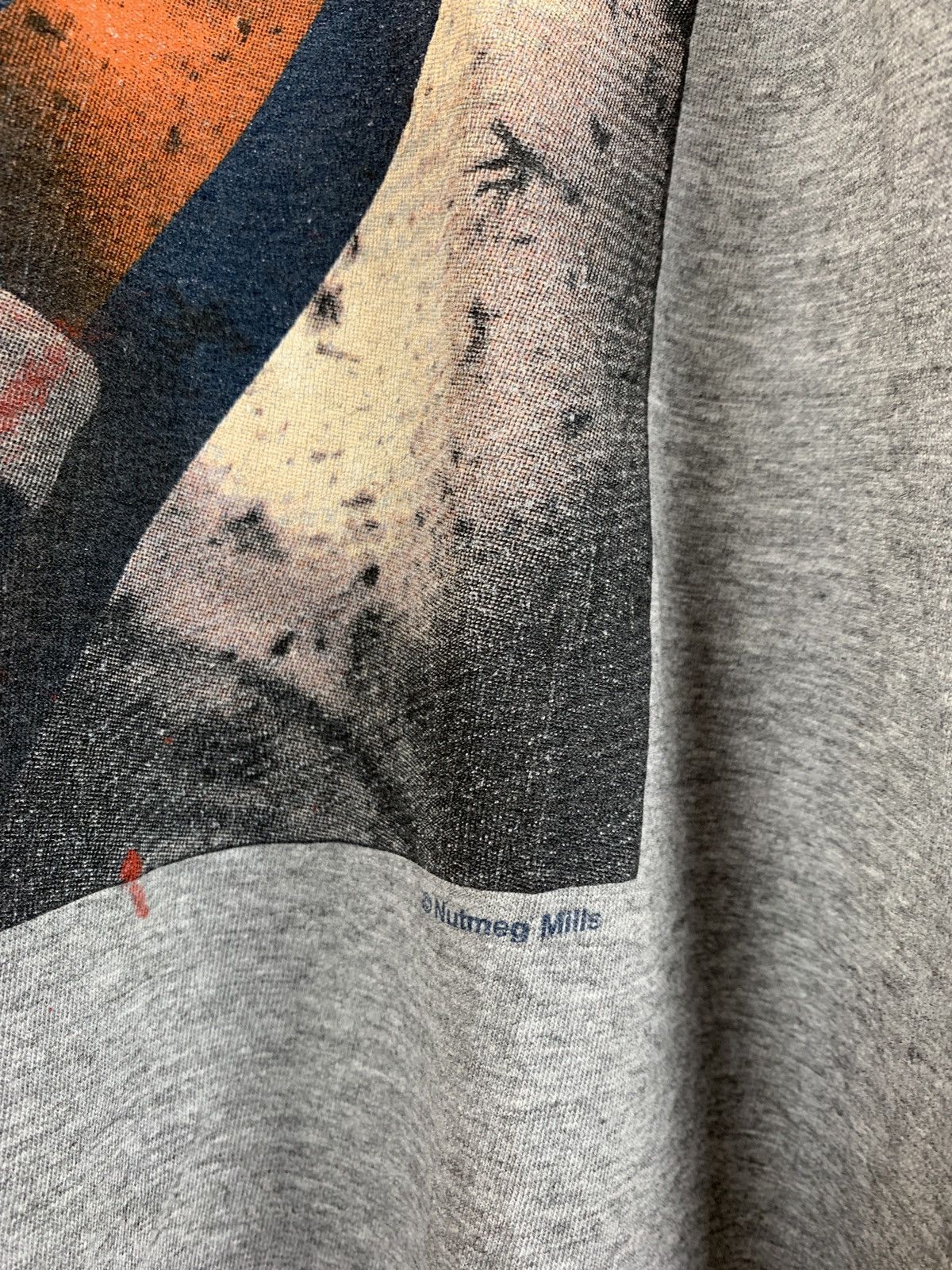NFL 1996 Vintage Chicago Bears Nutmeg Mills Grey T-Shirt Size US XL / EU 56 / 4 - 9 Thumbnail