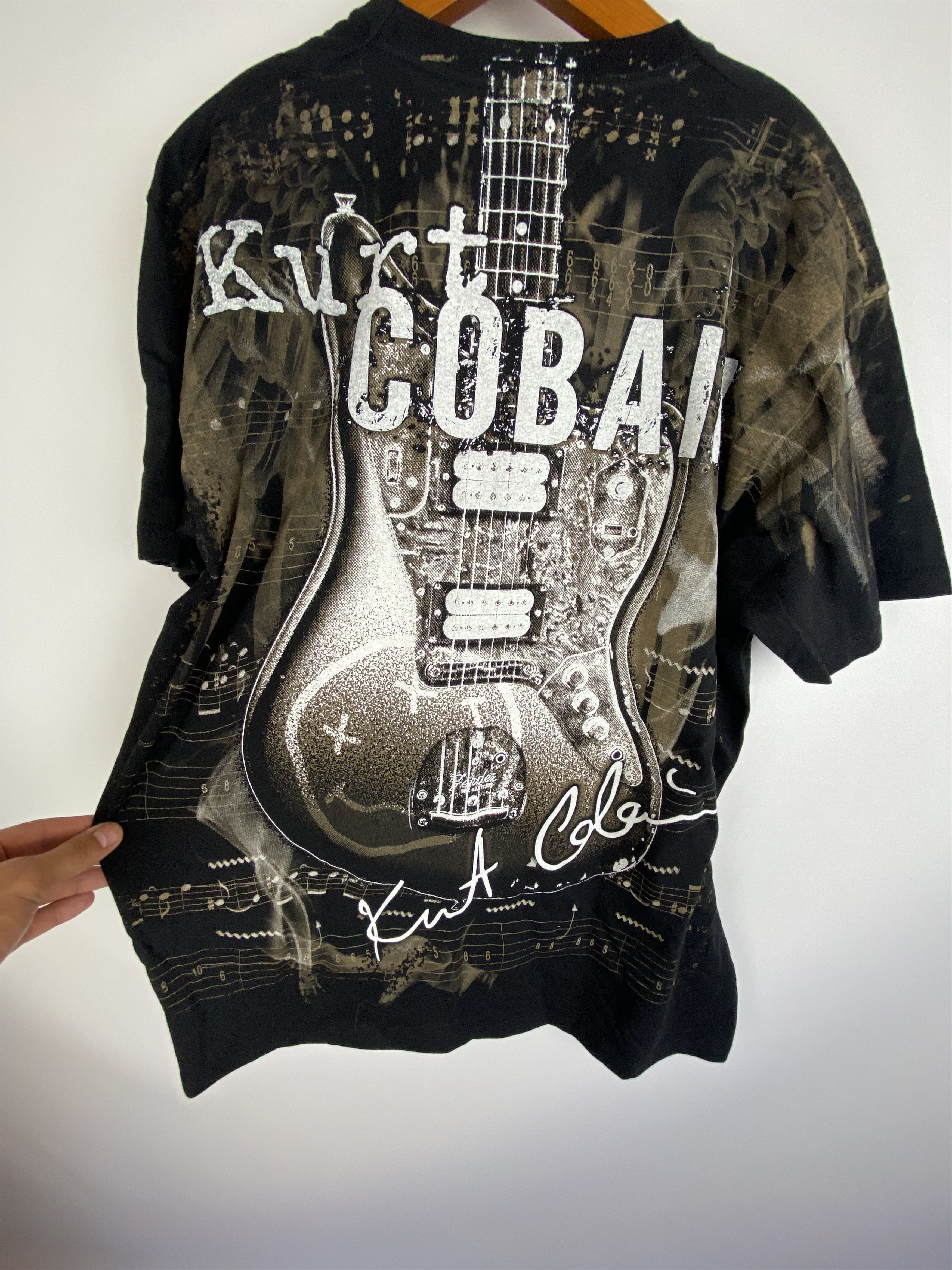 Band Tees × Vintage Band tees Kurt cobain full print nirvana Size US L / EU 52-54 / 3 - 3 Thumbnail