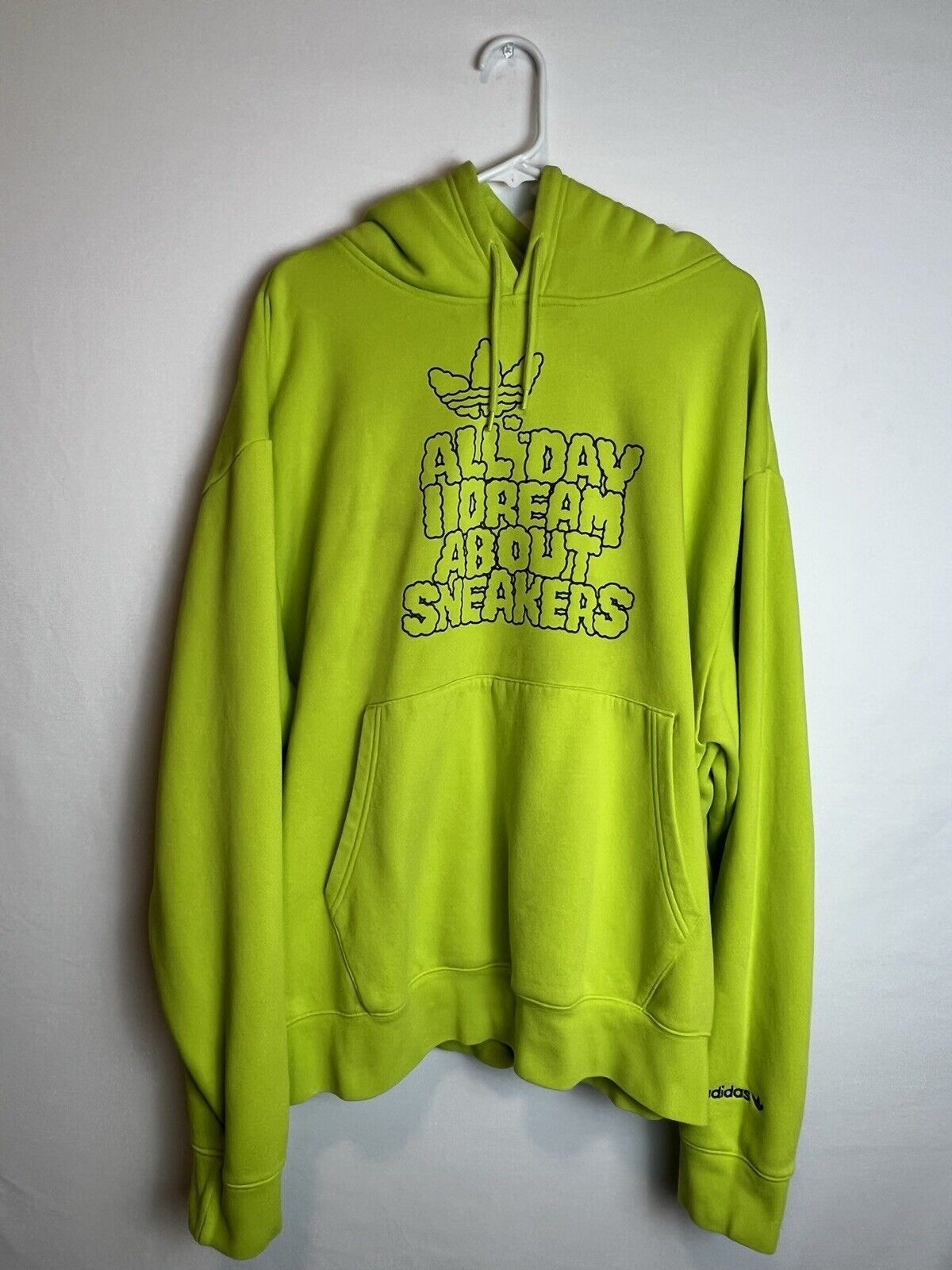 Neon hoodie adidas hotsell