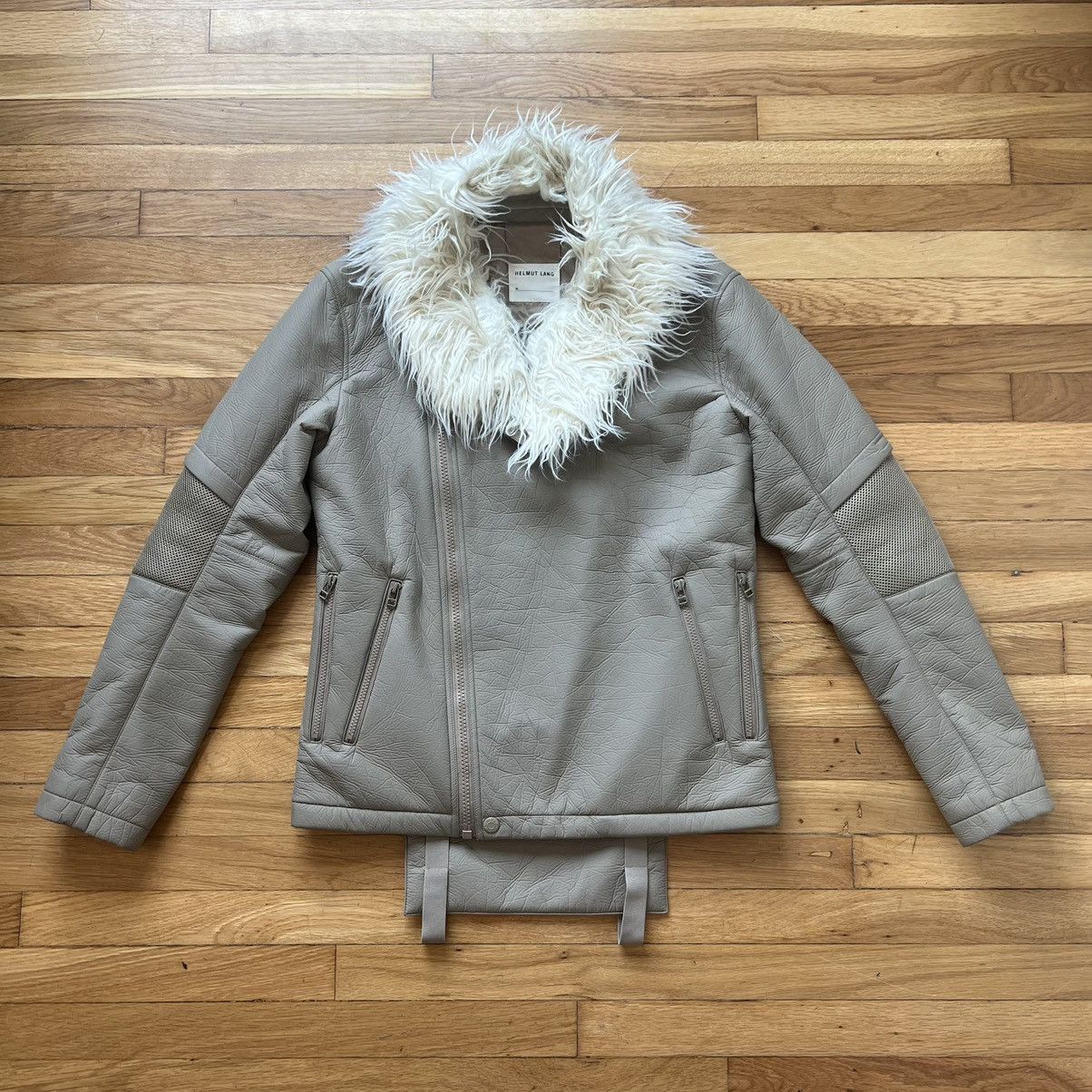 Astro Fur Faux Leather Jacket
