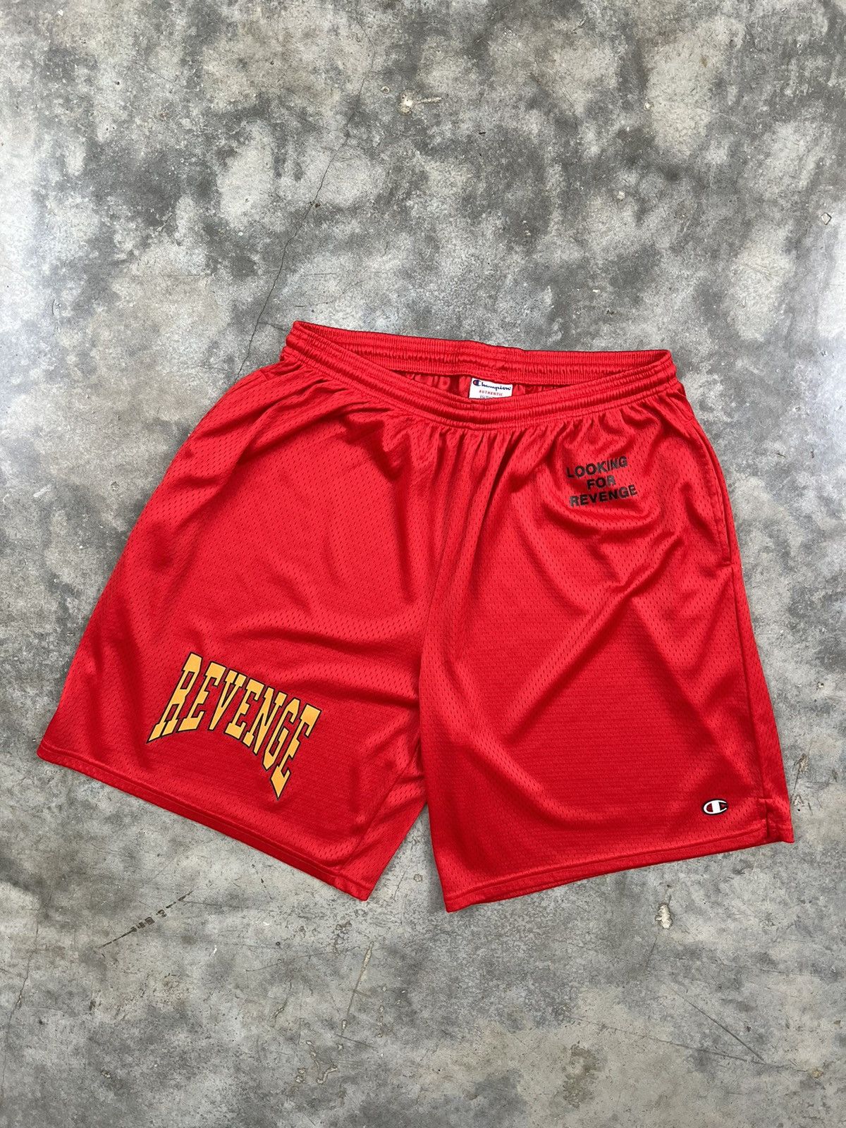 Drake Looking For Revenge Tour Mesh Shorts Red 2XL / XXL