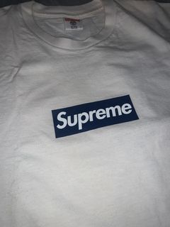 Supreme Tonal Box Logo Tee Size Large White SS23 IN HAND