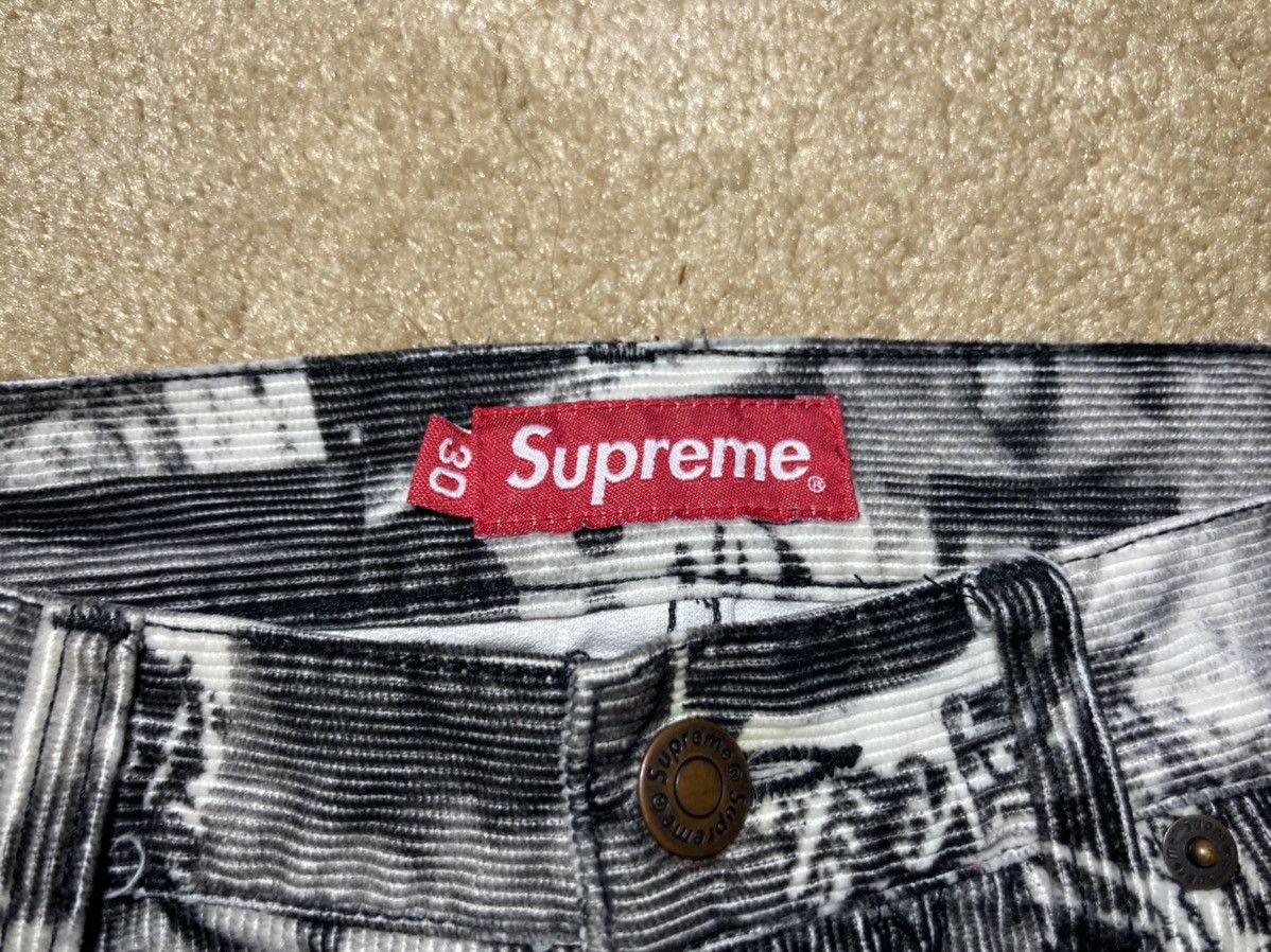 Supreme SS18 Supreme Vibrations Corduroy Pants 30 2018 Print Graphic Size US 30 / EU 46 - 5 Thumbnail