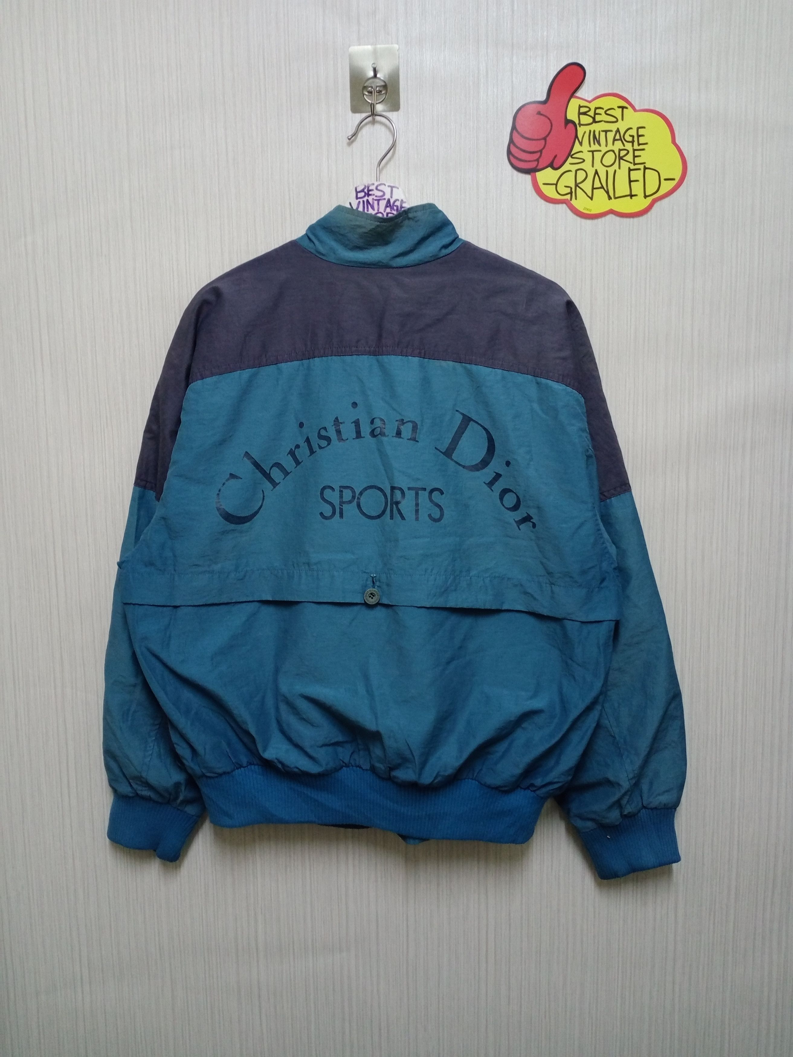 Vintage Rare Vintage Christian Dior Sport Big Logo Jacket | Grailed