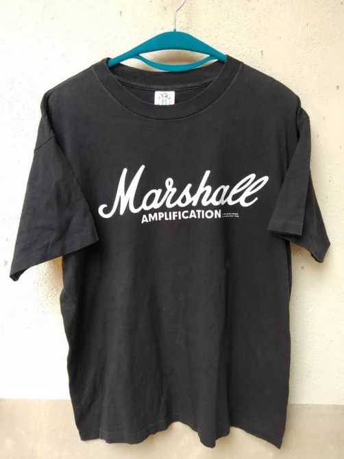 Marshall Artist Offer me🔥90s MARSHALL AMPLIFICATION 1996 BLUE GRAPE Size US L / EU 52-54 / 3 - 1 Thumbnail