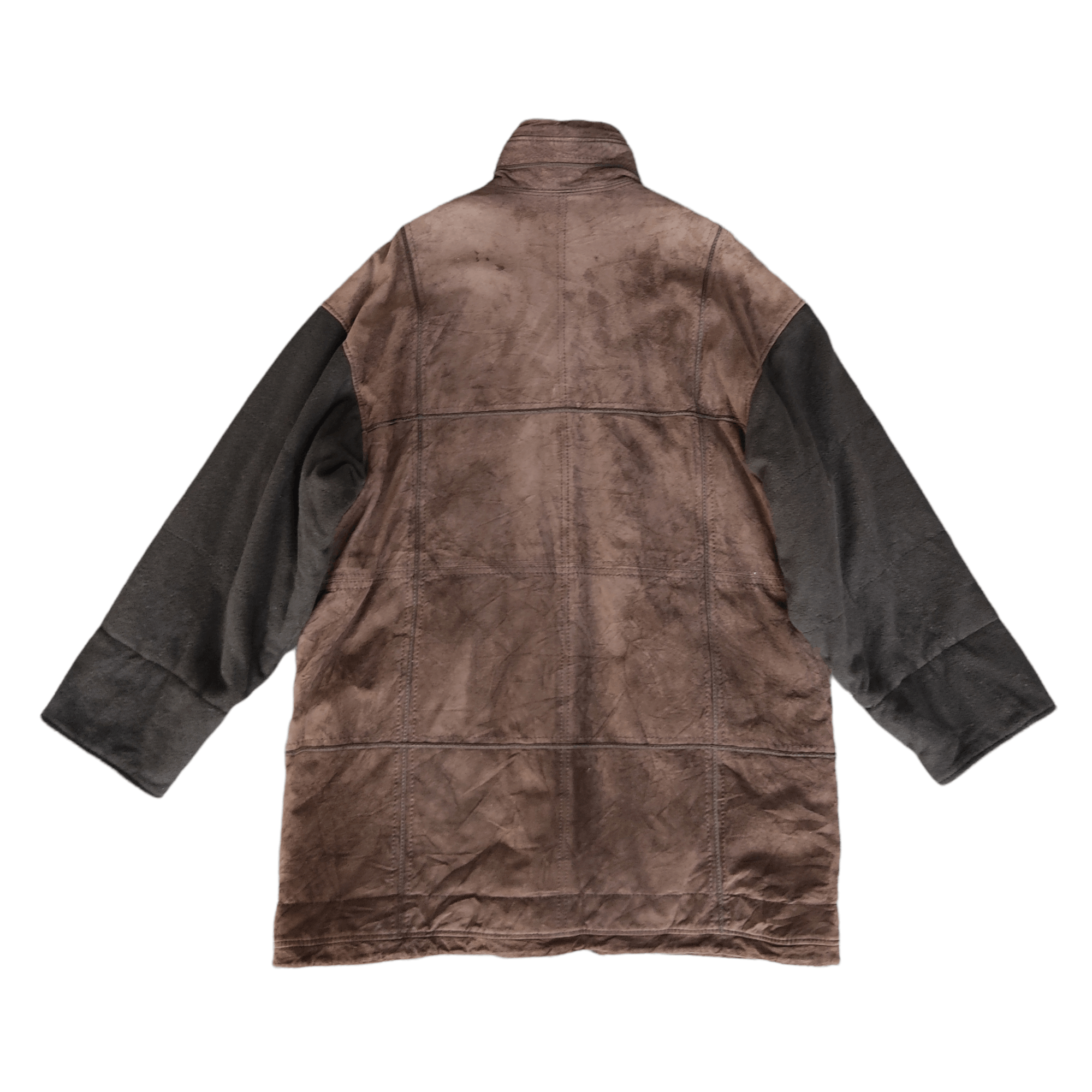 Japanese Brand Lanvin Classique Leather Long Jacket Size US XL / EU 56 / 4 - 3 Thumbnail