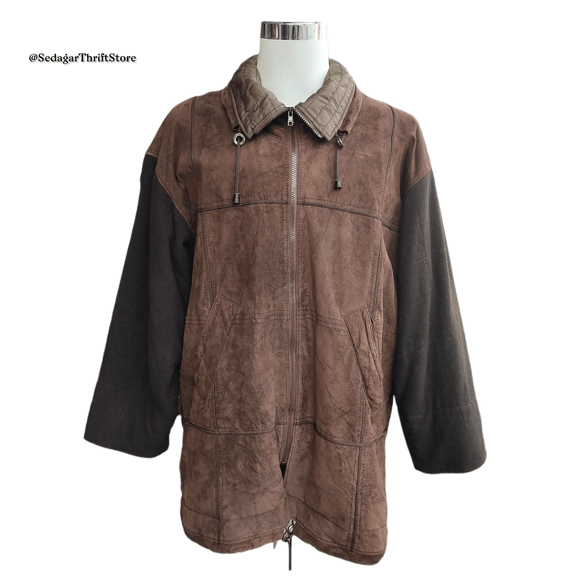 Japanese Brand Lanvin Classique Leather Long Jacket Size US XL / EU 56 / 4 - 1 Thumbnail