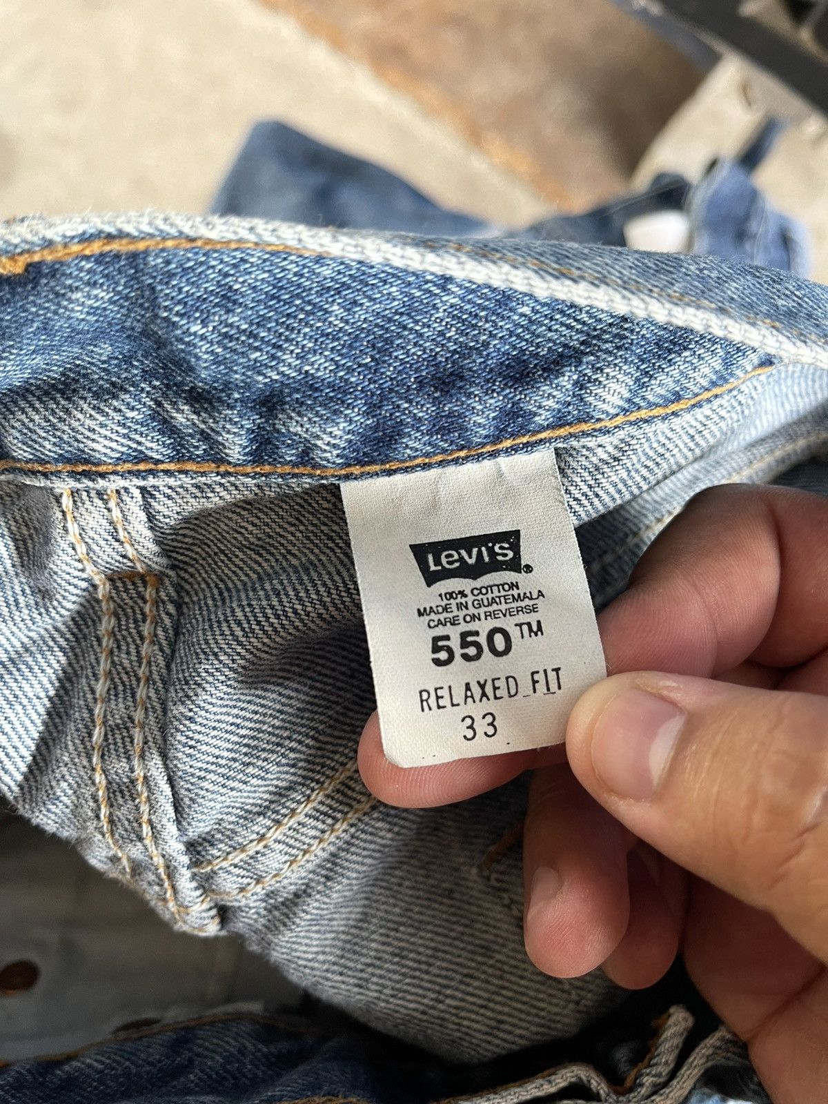Levi's 🔥VINTAGE LEVI’S SHORTS!! (BLANK TAB)🔥 Size US 33 - 6 Thumbnail