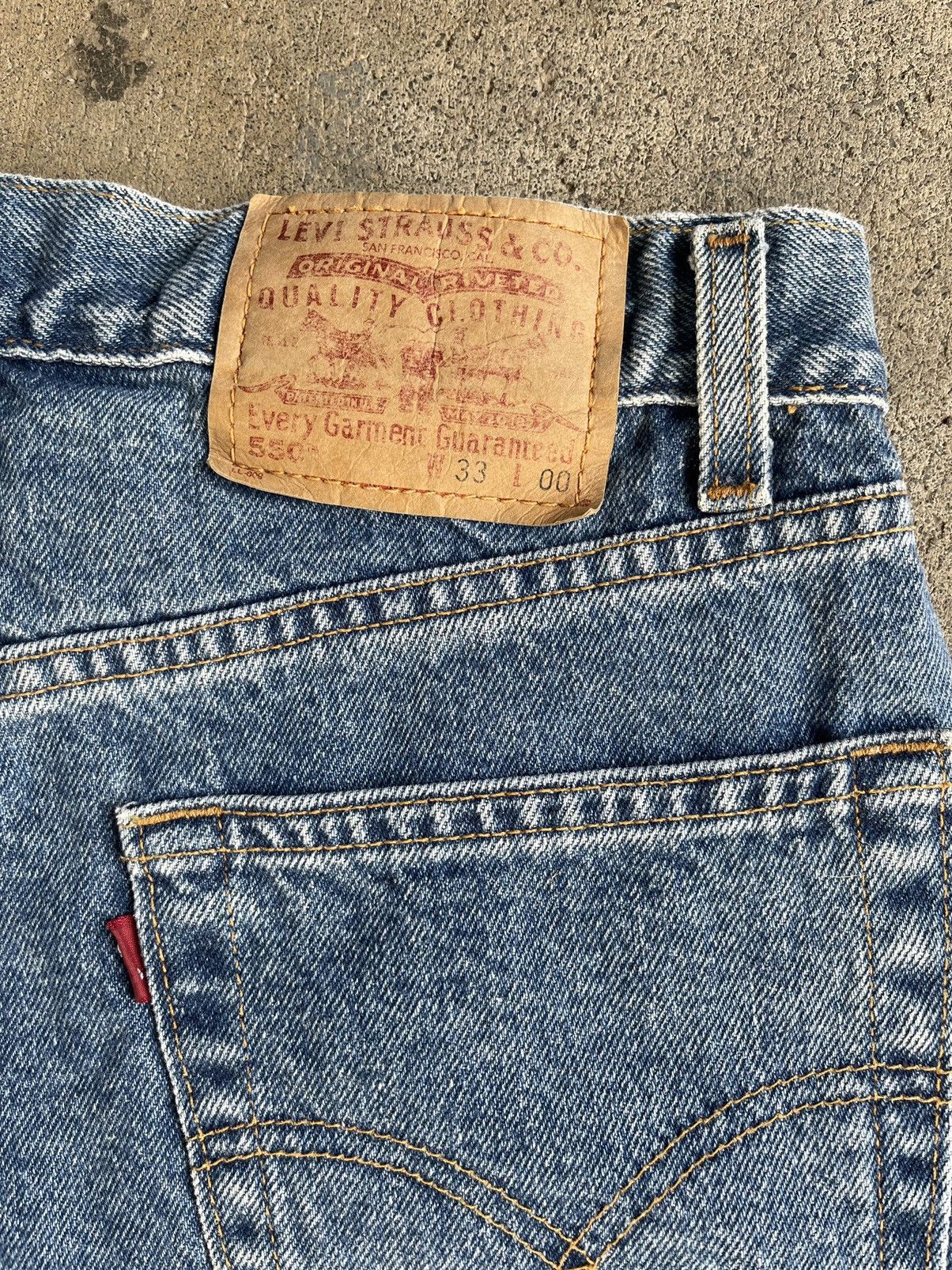 Levi's 🔥VINTAGE LEVI’S SHORTS!! (BLANK TAB)🔥 Size US 33 - 4 Thumbnail