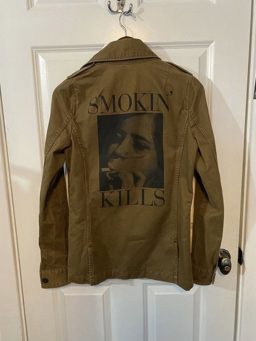 Hysteric Glamour Hysteric glamour Smokin' kills jacket | Grailed