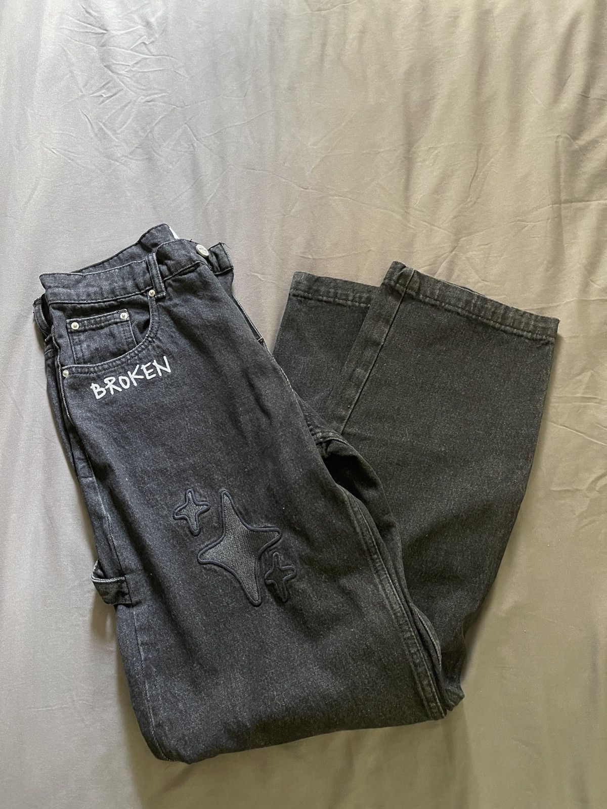 Vintage Broken planet cargo style pants | Grailed